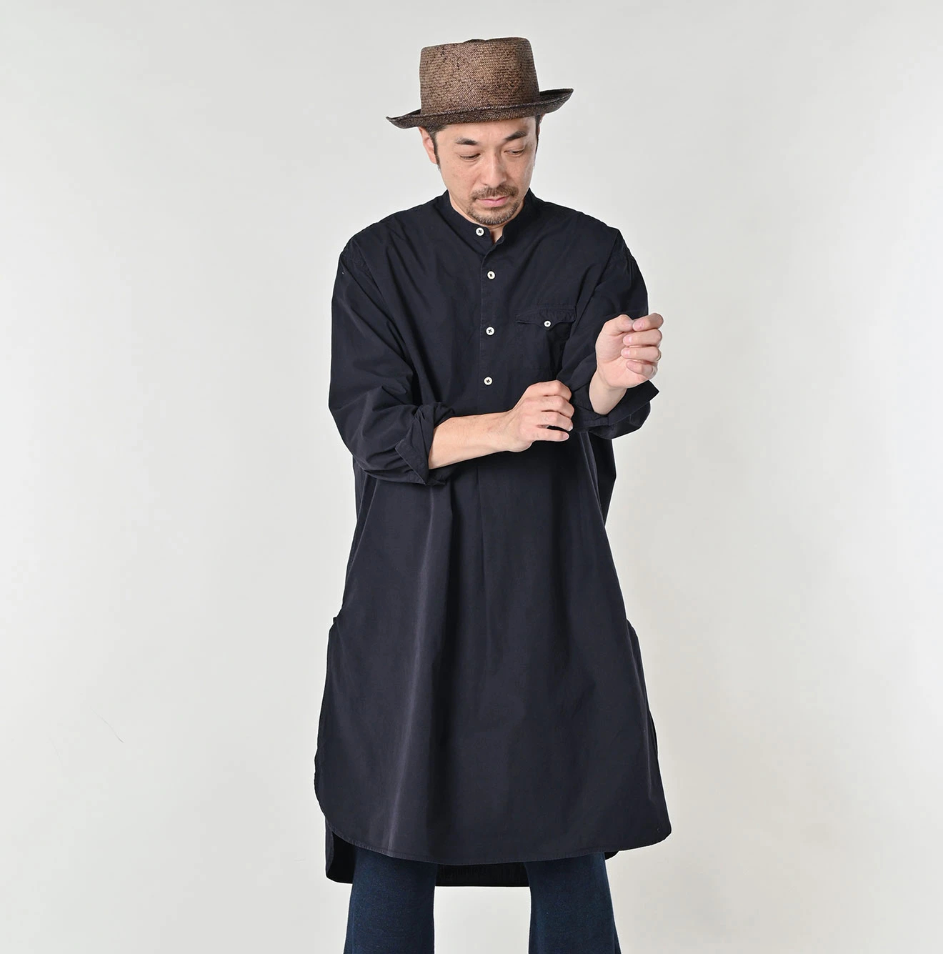 45R(フォーティファイブアール) |コンパクトダンプの908オーシャンスモックシャツ