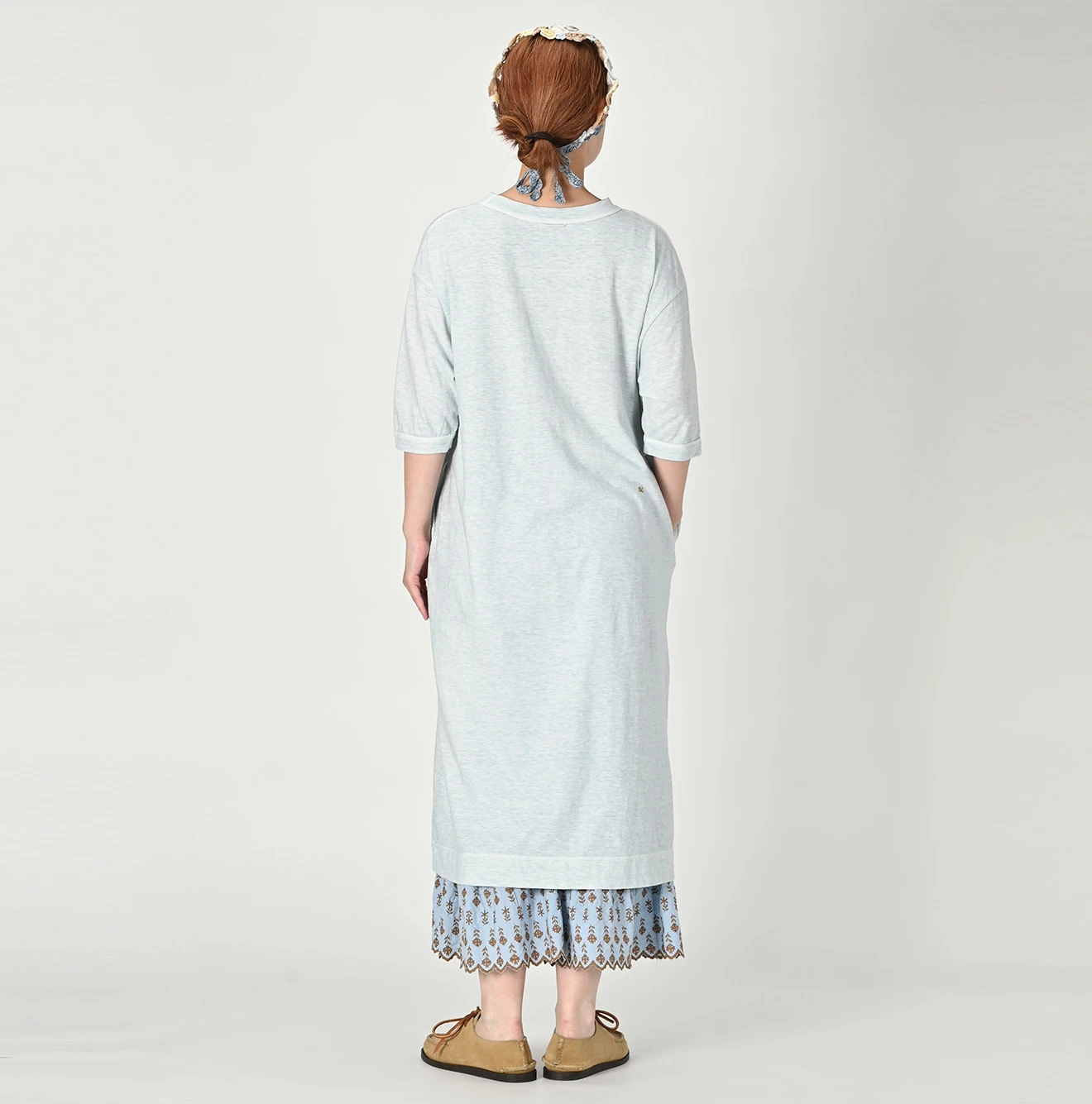 45R(フォーティファイブアール) |天竺の45星ドレス（45草染）