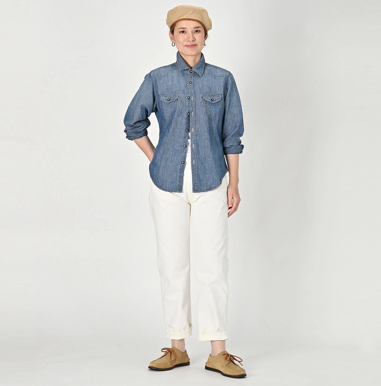 45R(フォーティファイブアール) |13オンス空比古比女（ホワイト）