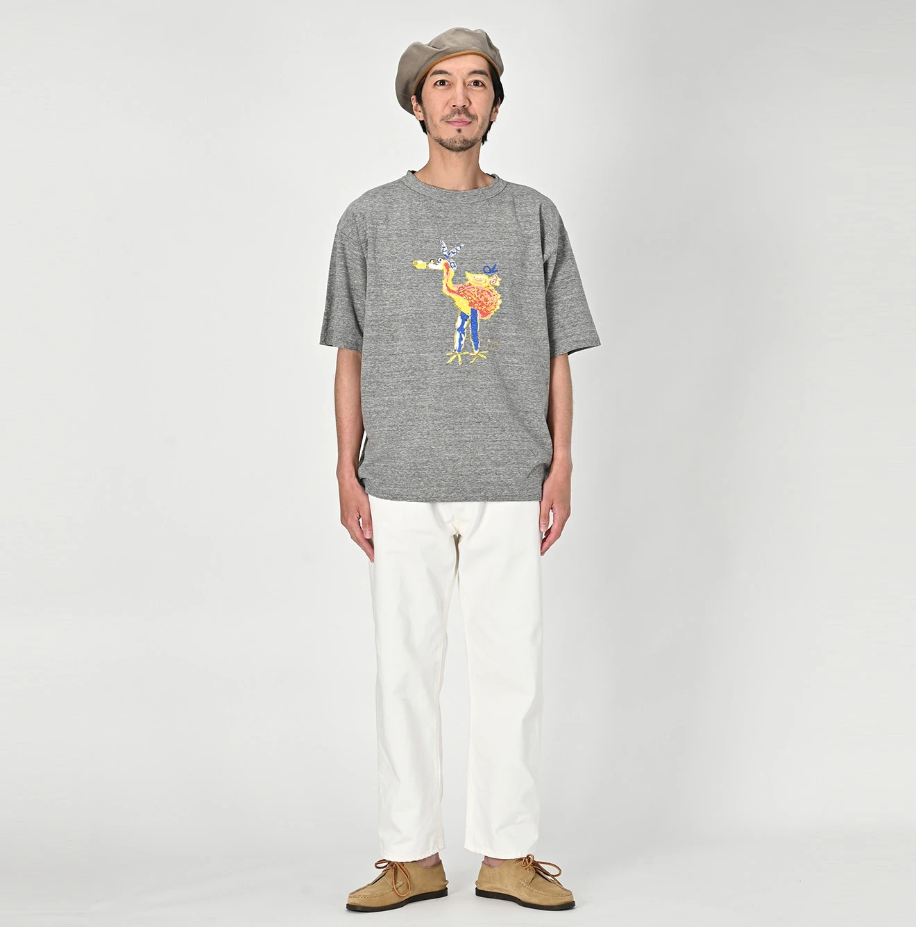 45R(フォーティファイブアール) |13オンス空比古比女（ホワイト）