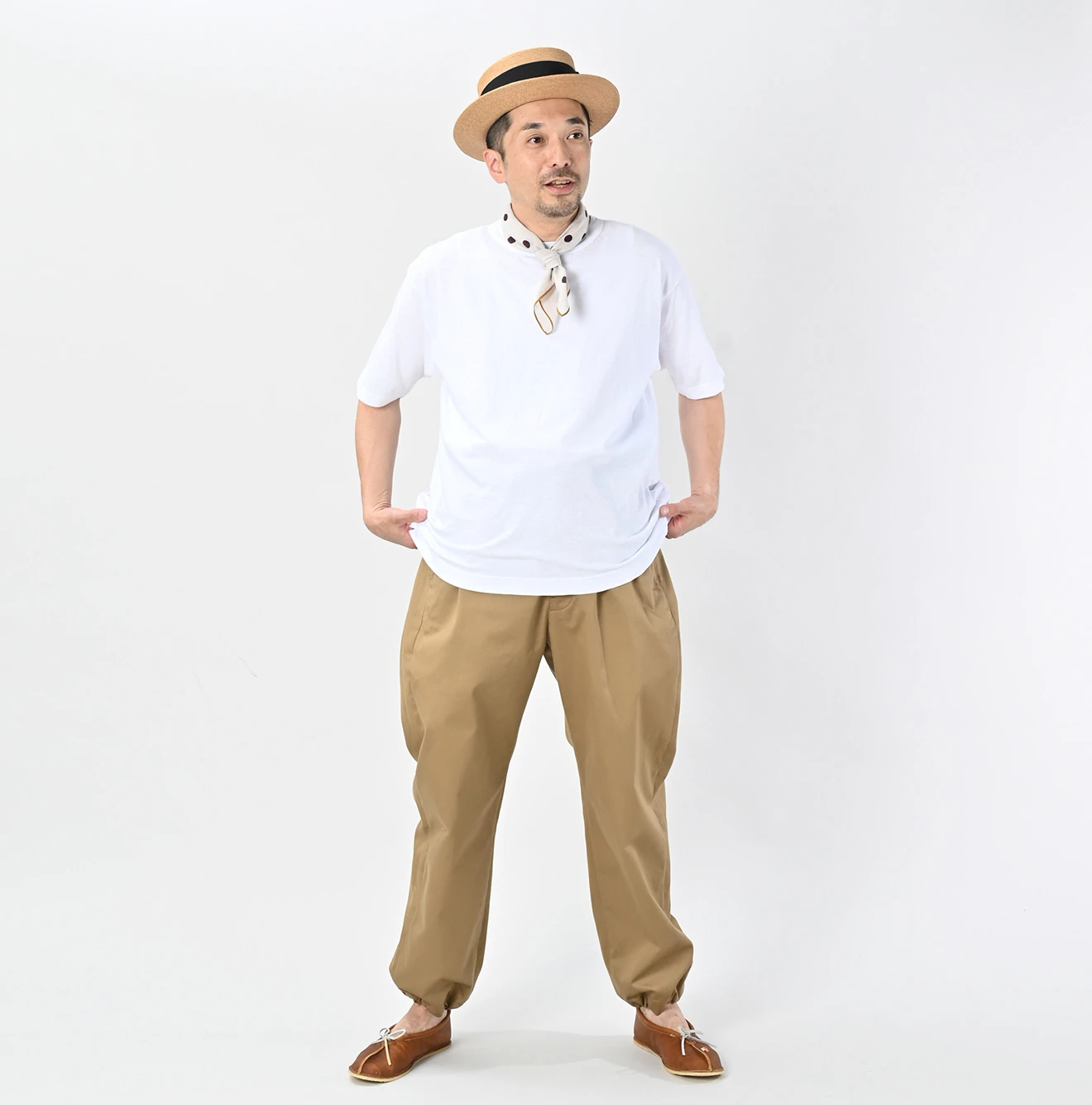 45R(フォーティファイブアール) |天竺の90845星Tシャツ