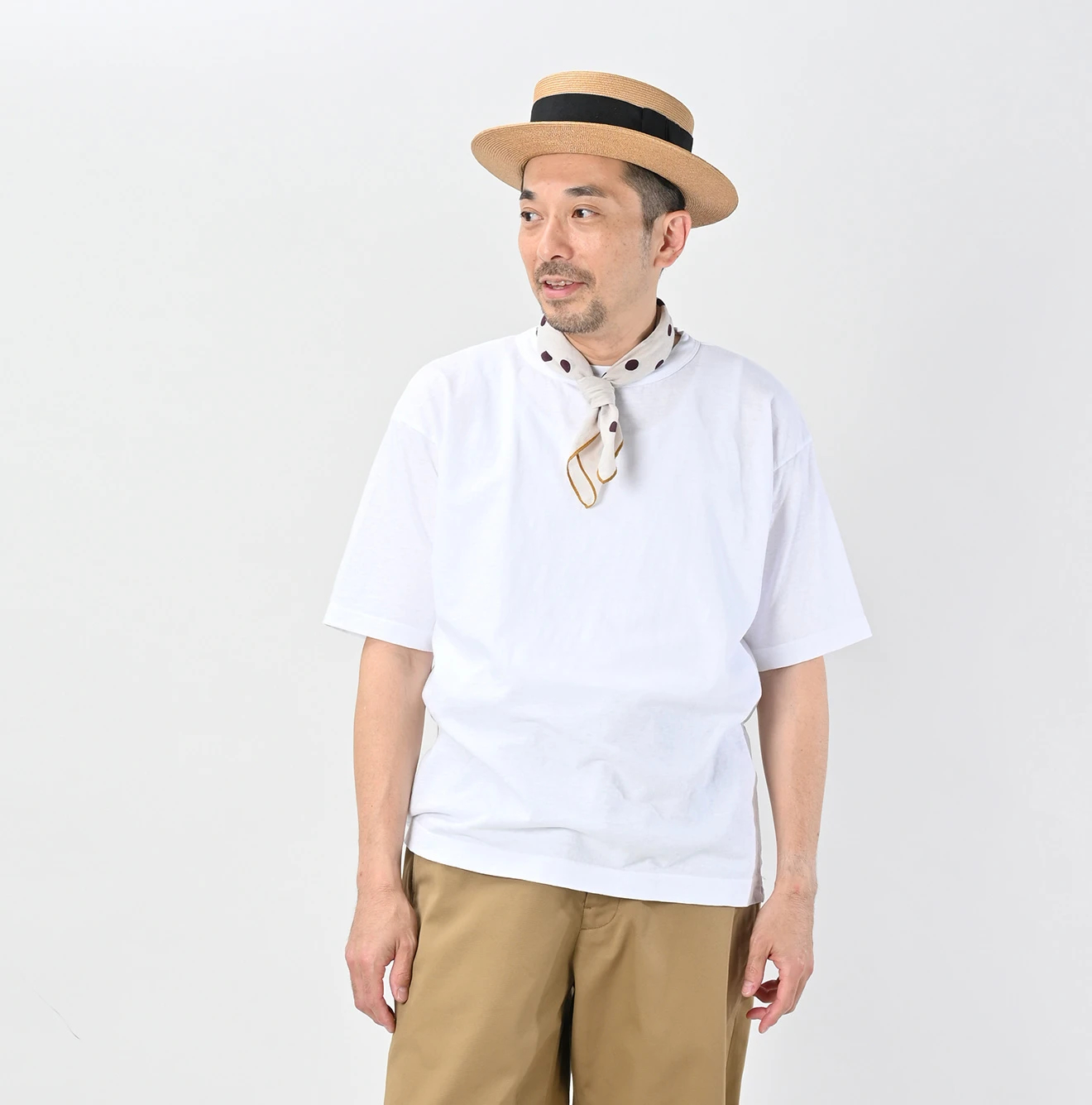 45R(フォーティファイブアール) |天竺の90845星Tシャツ