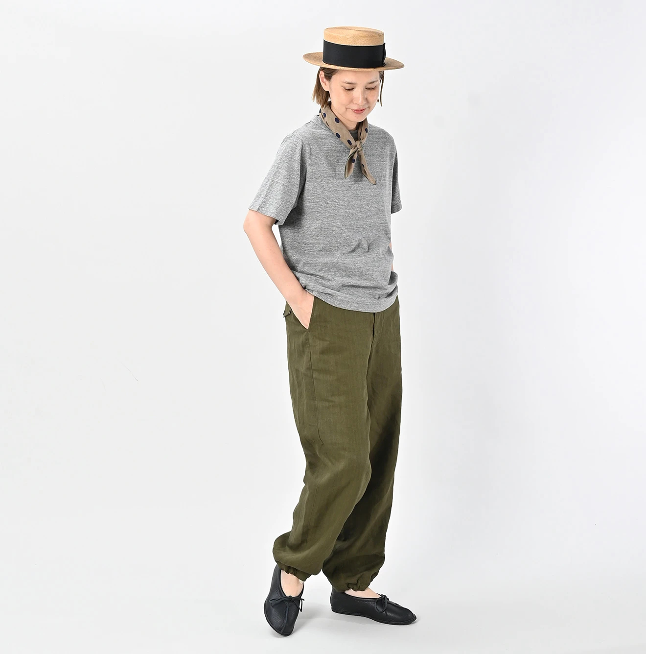 45R（フォーティファイブアール）| 天竺の90845星Tシャツ（トップ