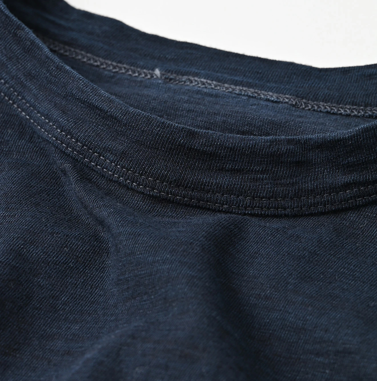 45R（フォーティファイブアール）| 天竺の四角Tシャツ（インディゴ