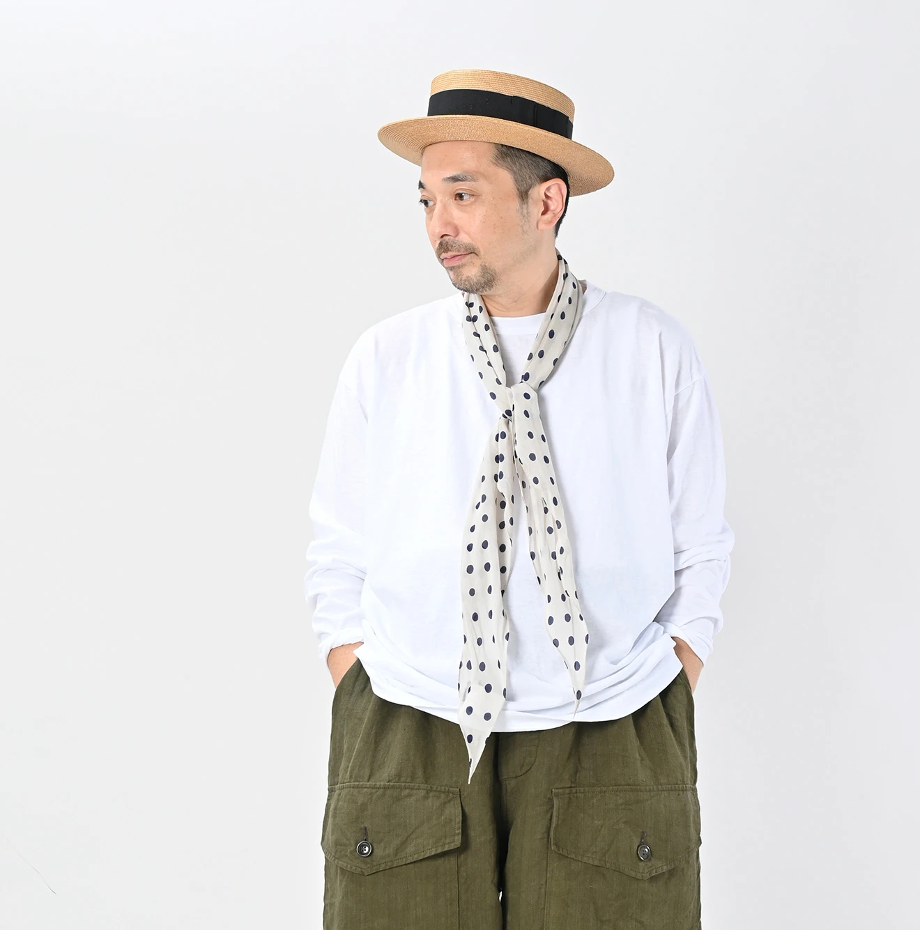 45R(フォーティファイブアール) |天竺の908オーシャン長袖Tシャツ