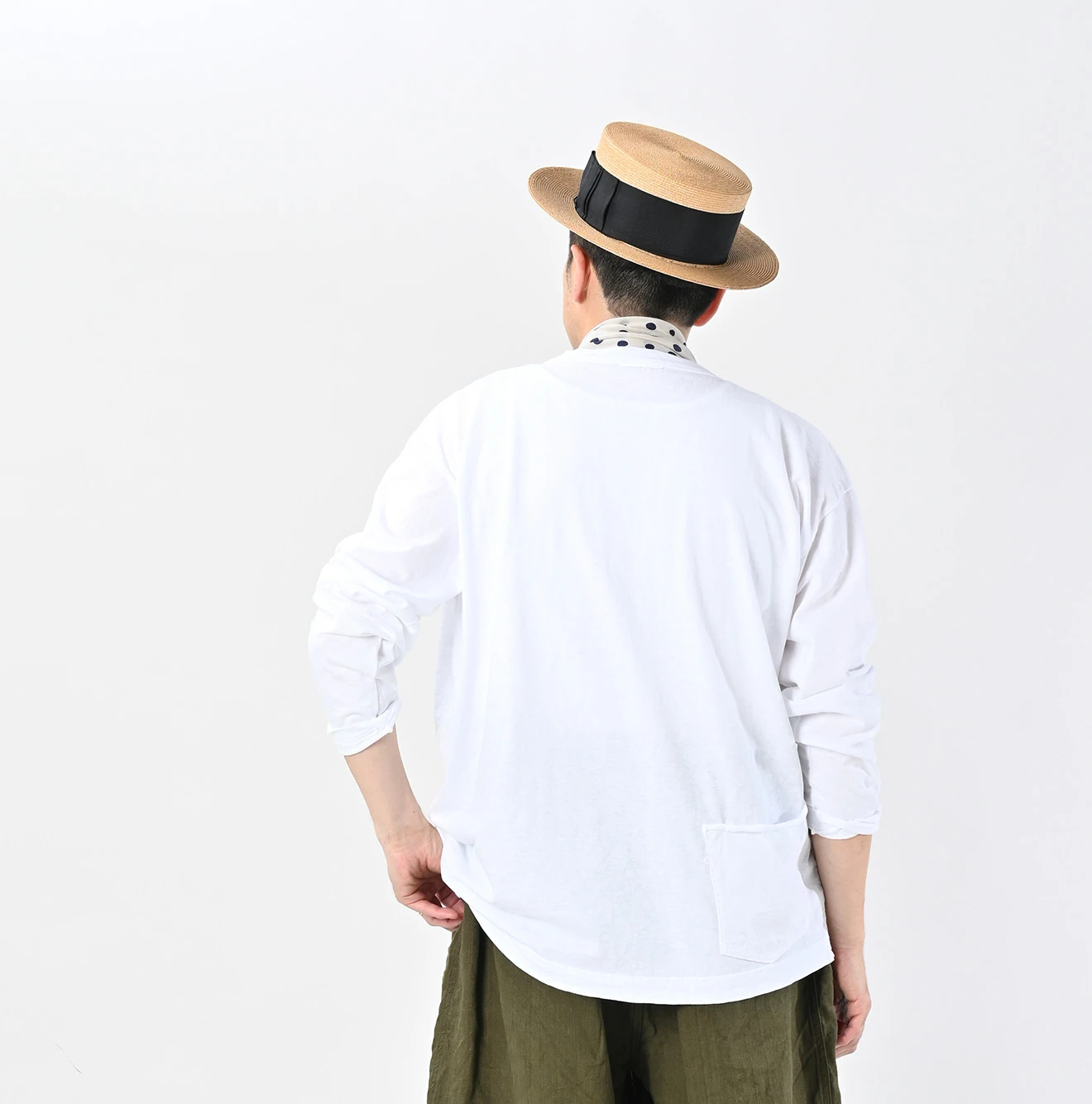 45R(フォーティファイブアール) |天竺の908オーシャン長袖Tシャツ