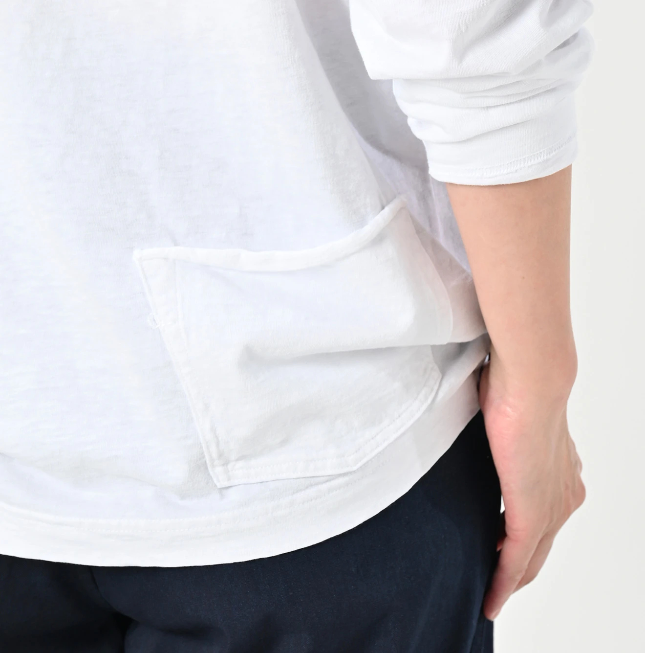 45R(フォーティファイブアール) |天竺の908オーシャン長袖Tシャツ