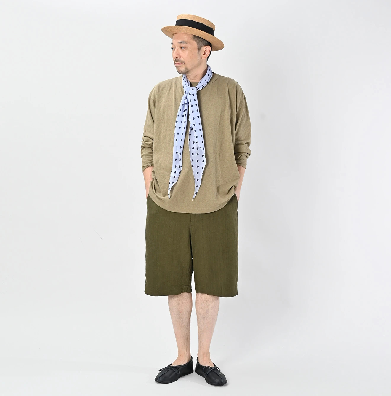 45R（フォーティファイブアール）| 天竺の908オーシャン長袖Tシャツ