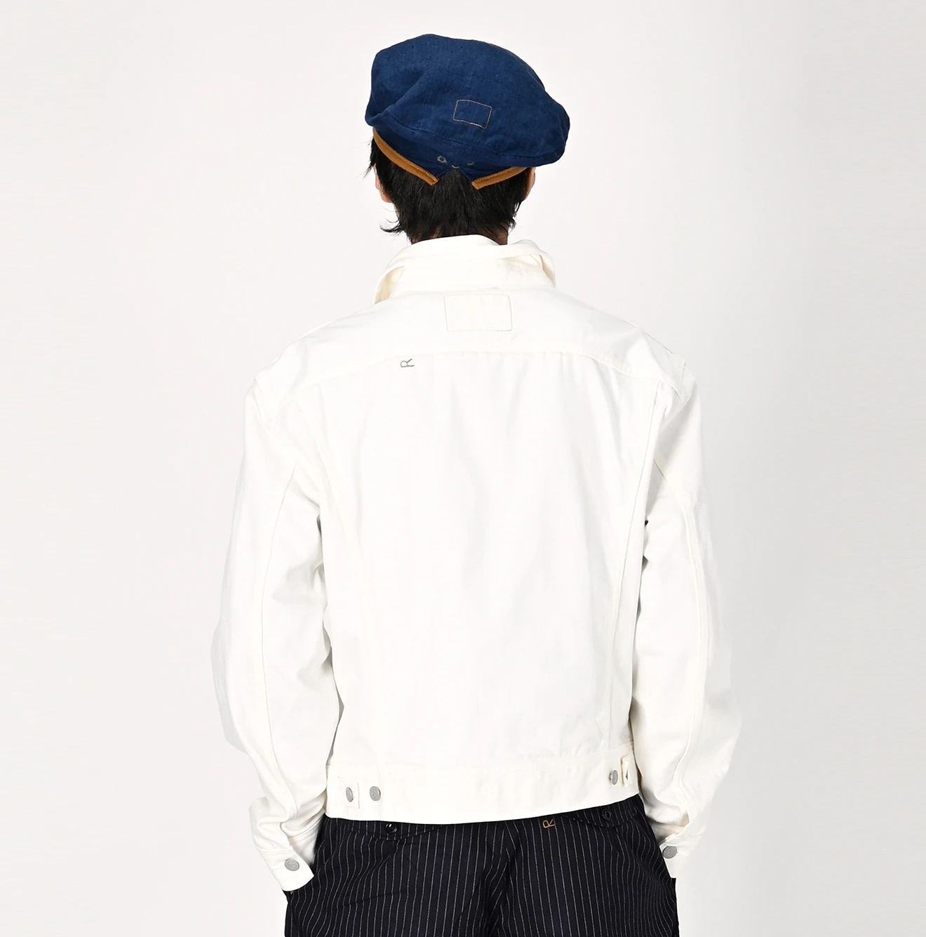 45R(フォーティファイブアール) |ライ麦デニムの908比古比女ジャン（ホワイト）