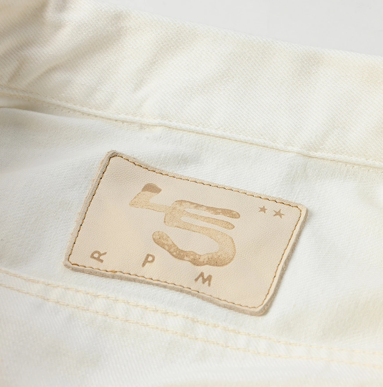45R(フォーティファイブアール) |ライ麦デニムの908比古比女ジャン（ホワイト）