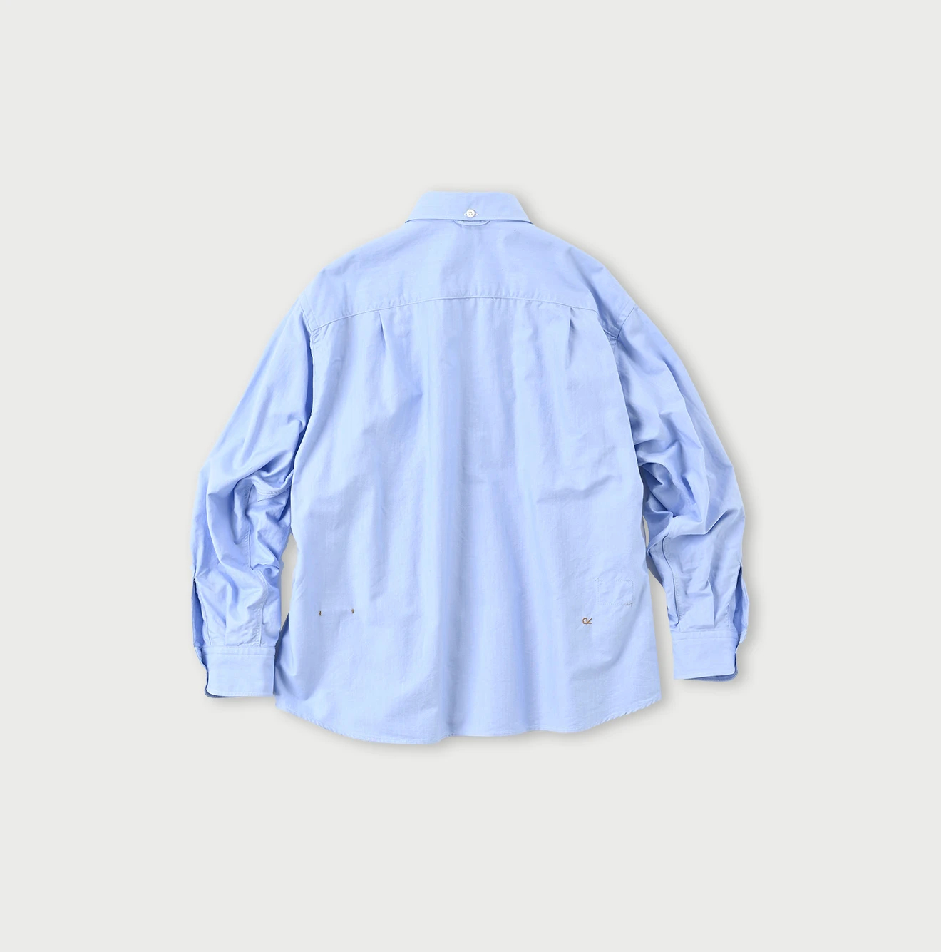 45R(フォーティファイブアール) |スーピマオックスのタックボタンダウンシャツ