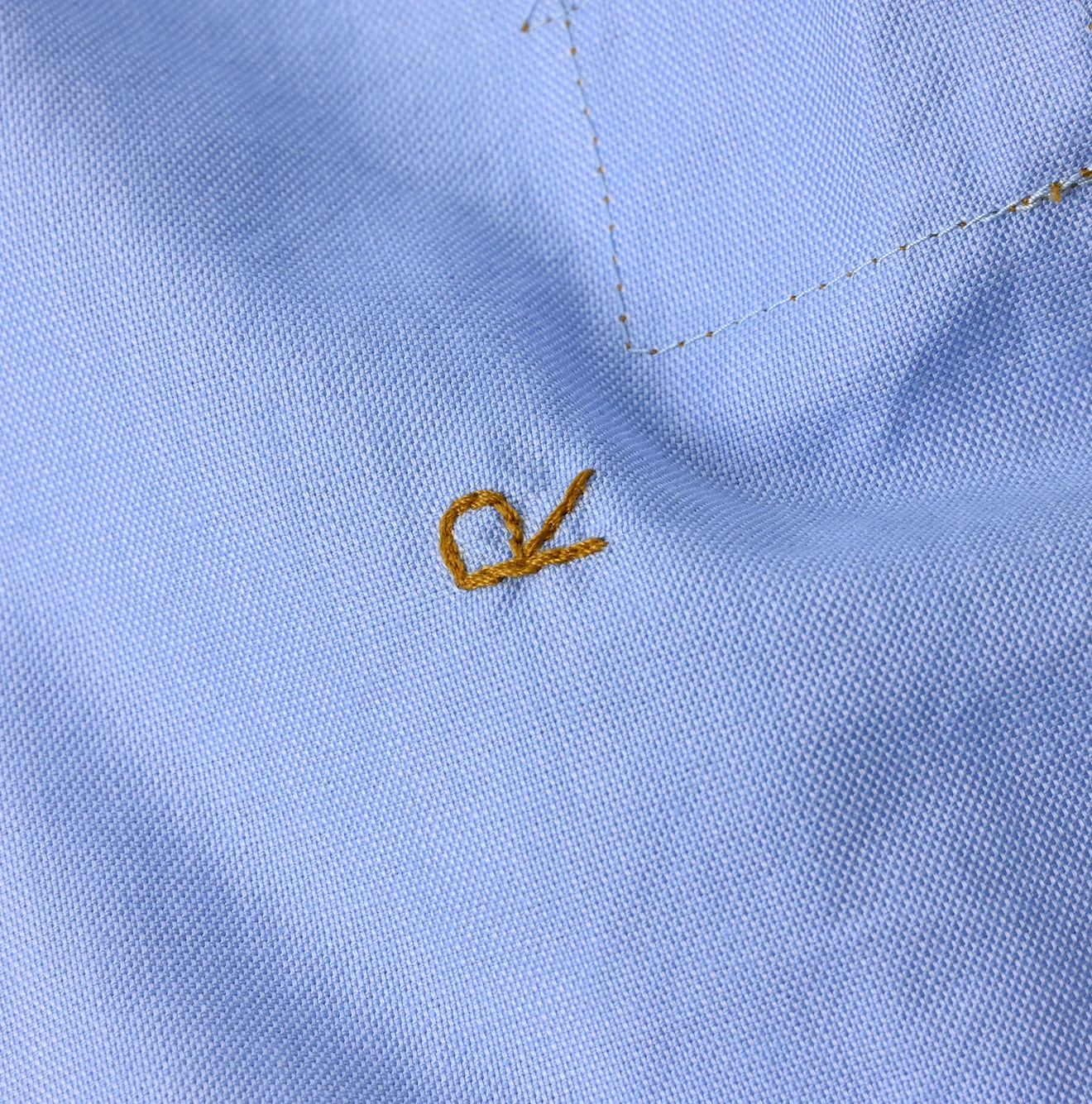 45R(フォーティファイブアール) |スーピマオックスのタックボタンダウンシャツ