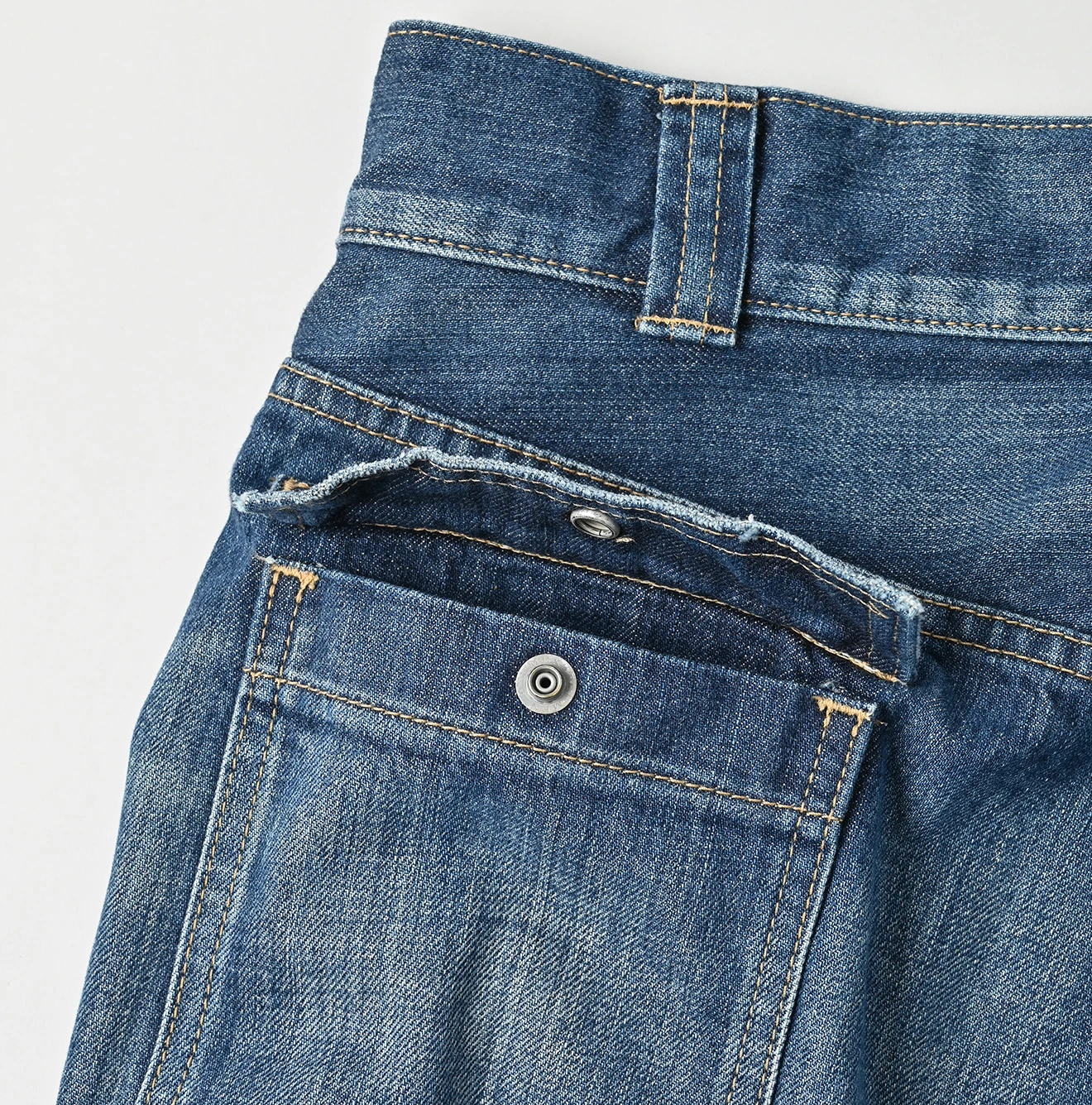 45R(フォーティファイブアール) |ライ麦デニムの908ブッシュパンツ（加工）