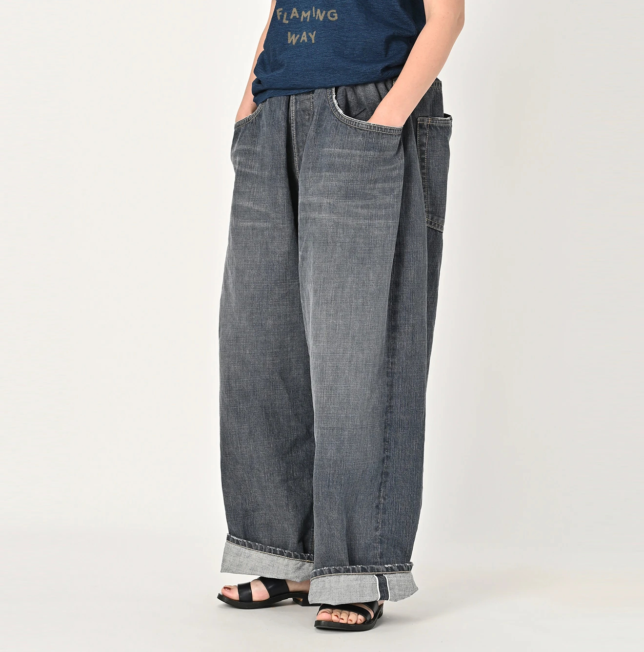 45R(フォーティファイブアール) |再び6.5空比古比女54インチ（影色納戸焦）