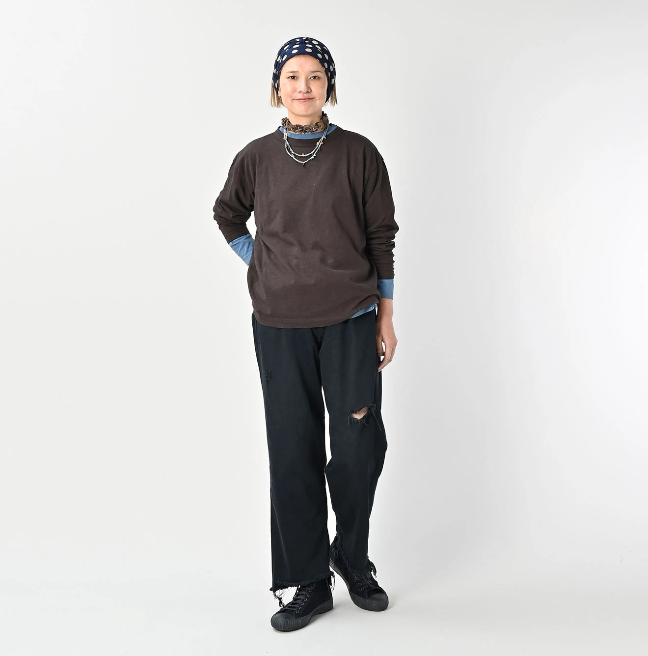 45R（フォーティファイブアール）| 天竺の908長袖オーシャンTシャツ