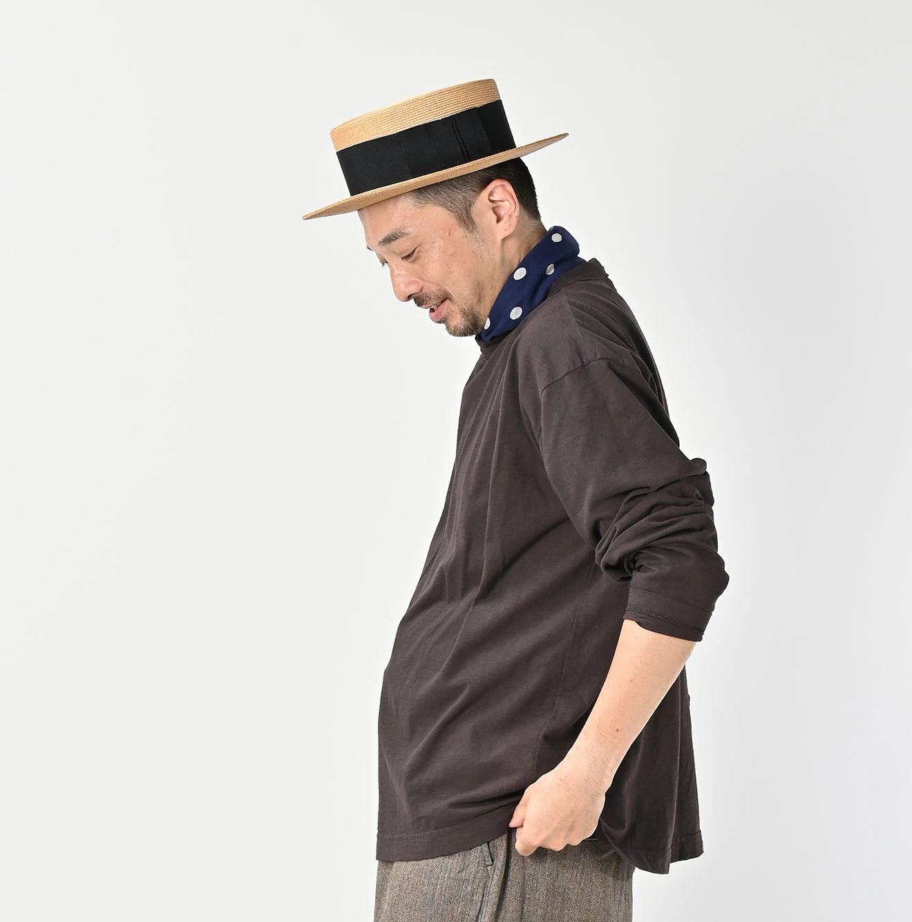 45R（フォーティファイブアール）| 天竺の908長袖オーシャンTシャツ