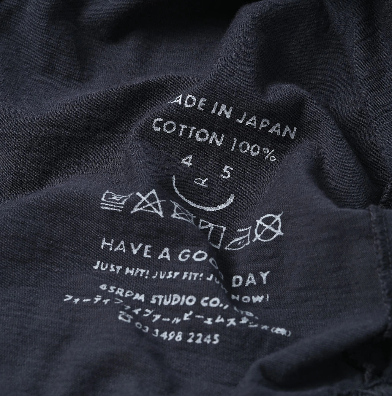 45R（フォーティファイブアール）| 天竺の908長袖オーシャンTシャツ