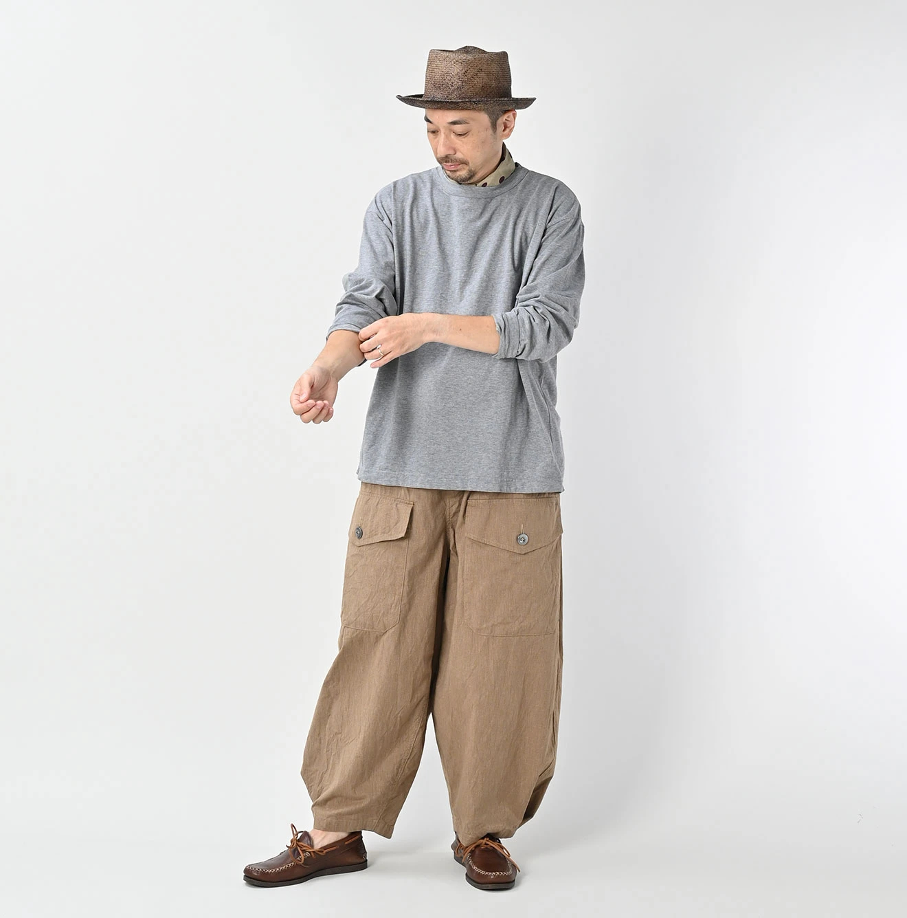 45R（フォーティファイブアール）| 天竺の908長袖オーシャンTシャツ