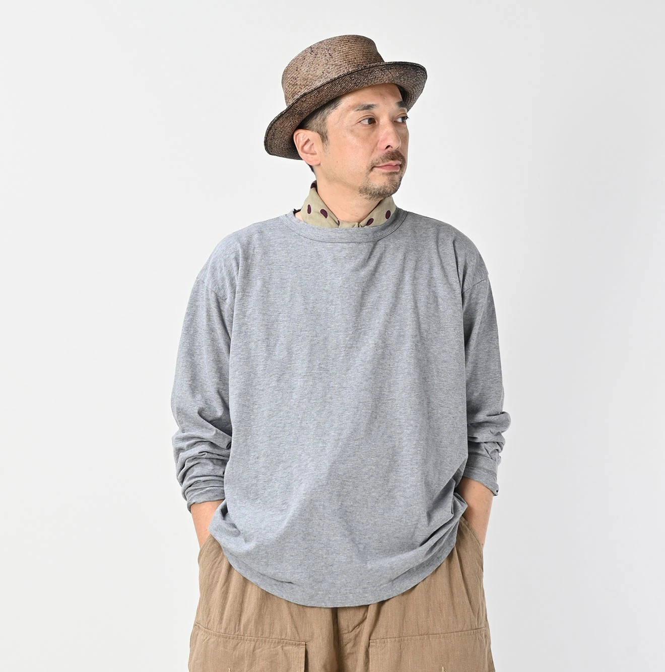 45R（フォーティファイブアール）| 天竺の908長袖オーシャンTシャツ