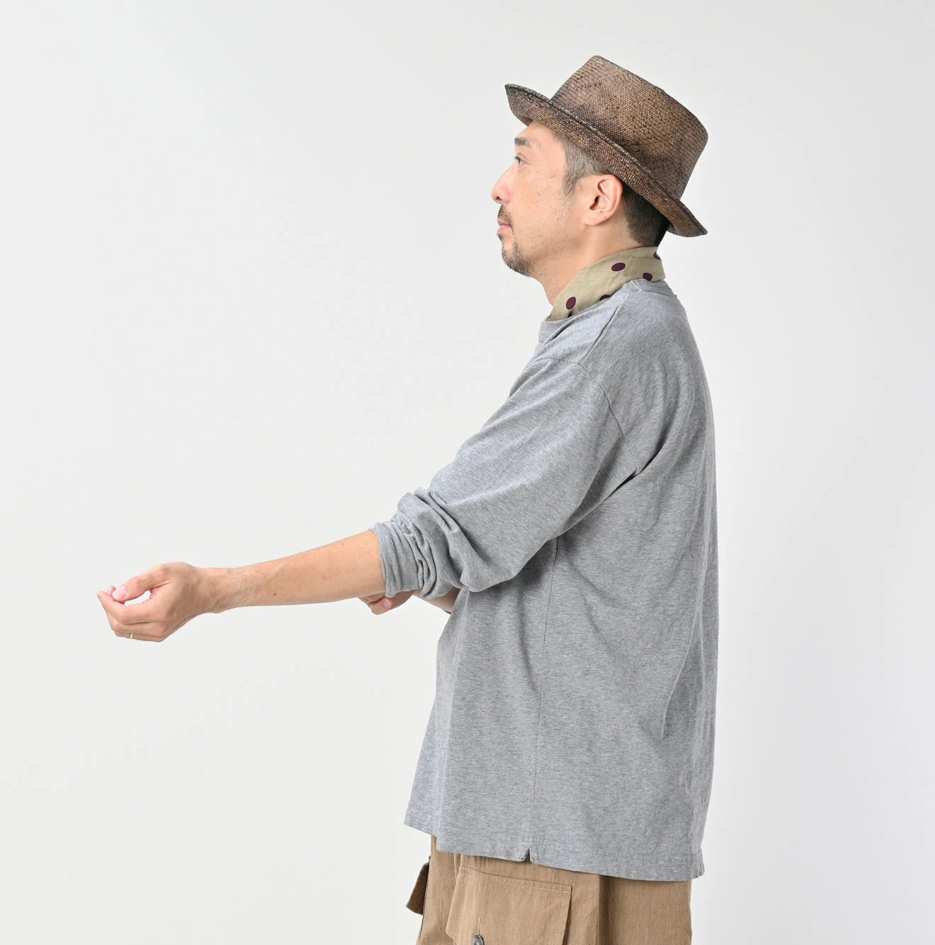 45R（フォーティファイブアール）| 天竺の908長袖オーシャンTシャツ