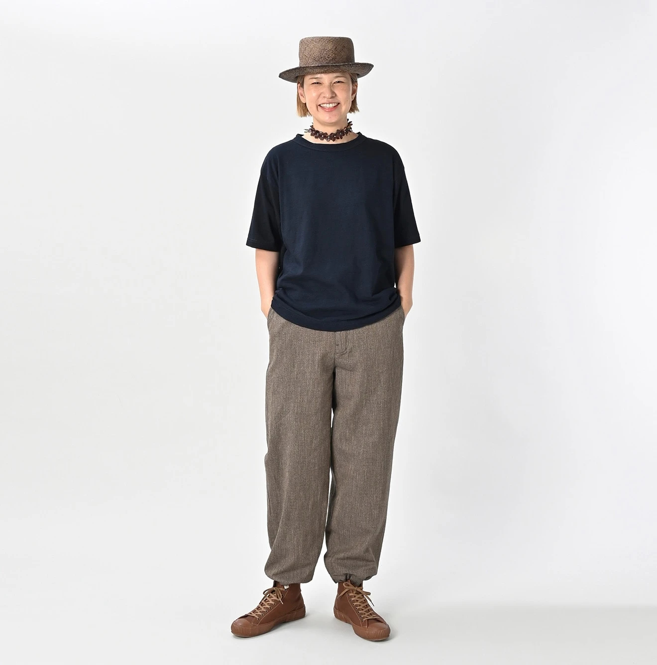45R(フォーティファイブアール) |天竺の908オーシャンTシャツ（影色納戸）