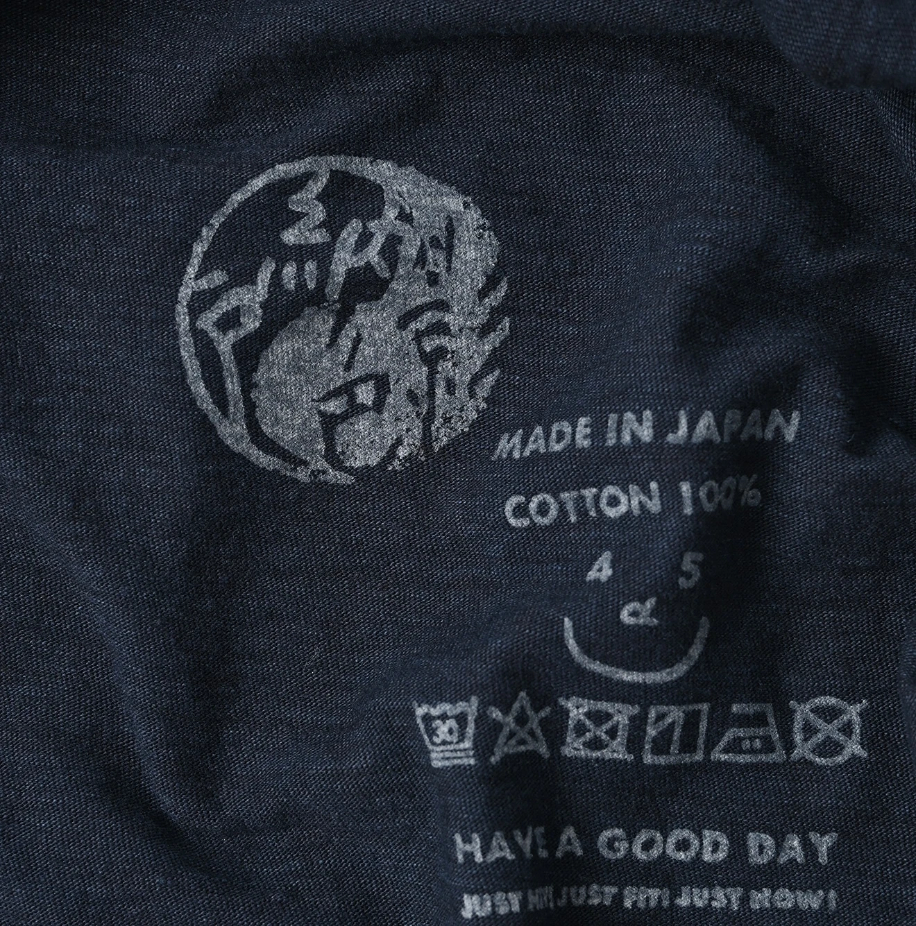 45R(フォーティファイブアール) |天竺の908オーシャンTシャツ（影色納戸）