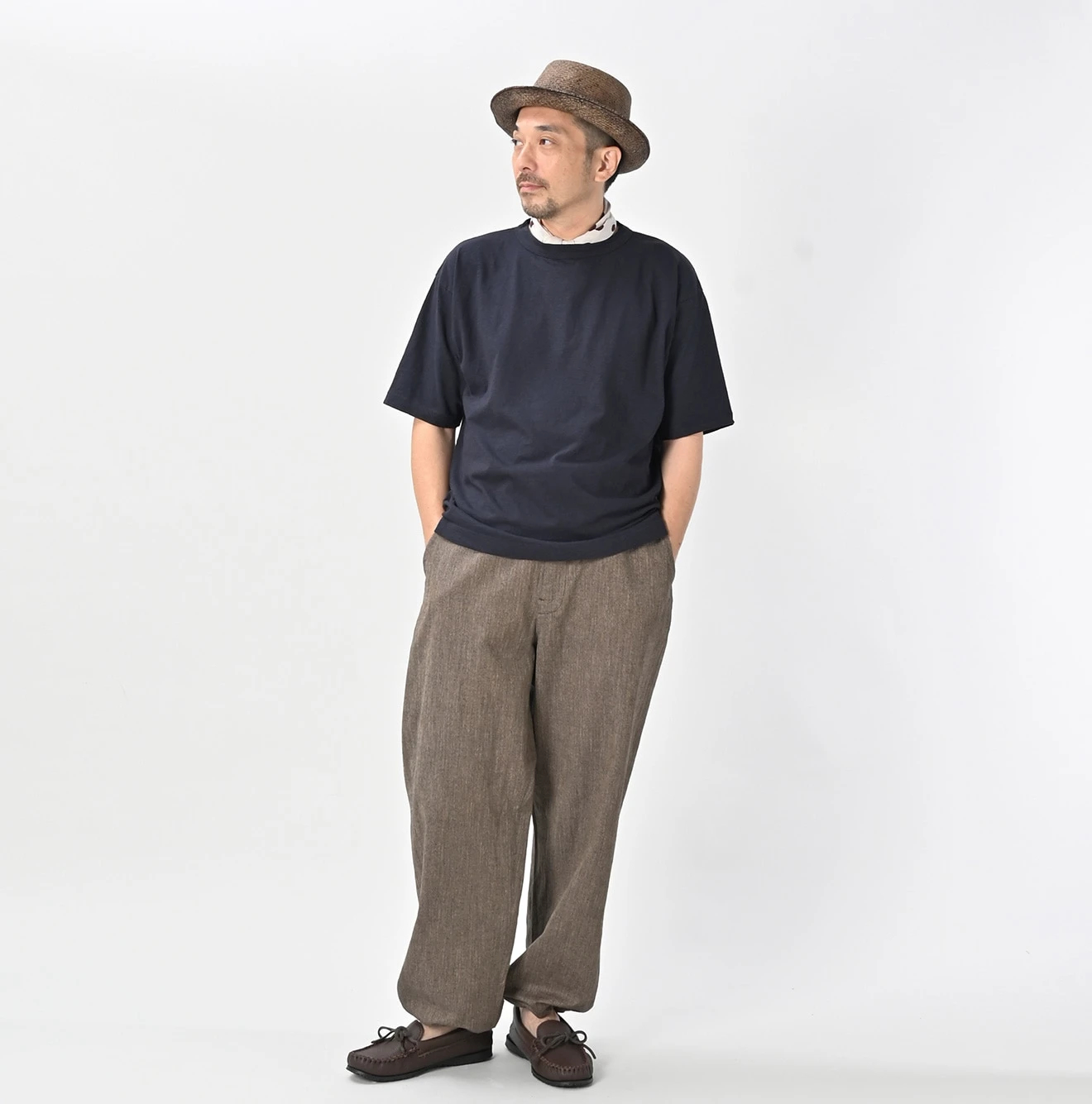 45R(フォーティファイブアール) |天竺の90845星Tシャツ