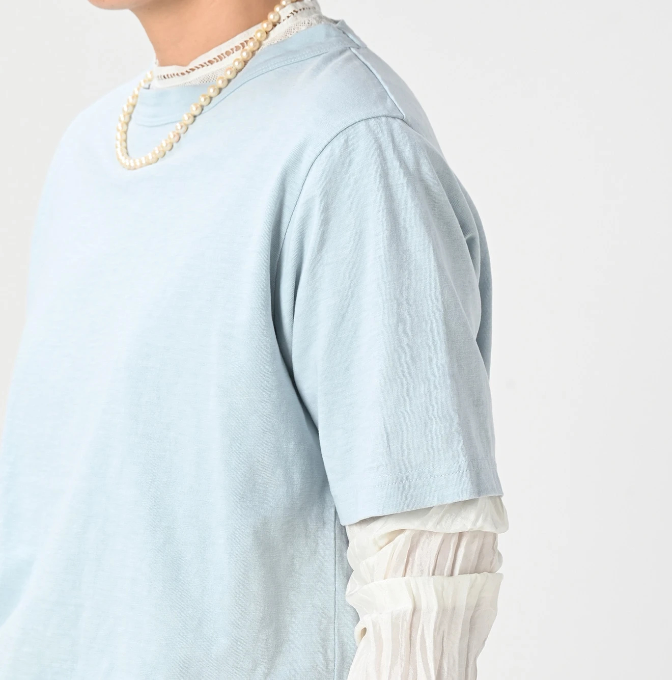 45R(フォーティファイブアール) |天竺の90845星Tシャツ