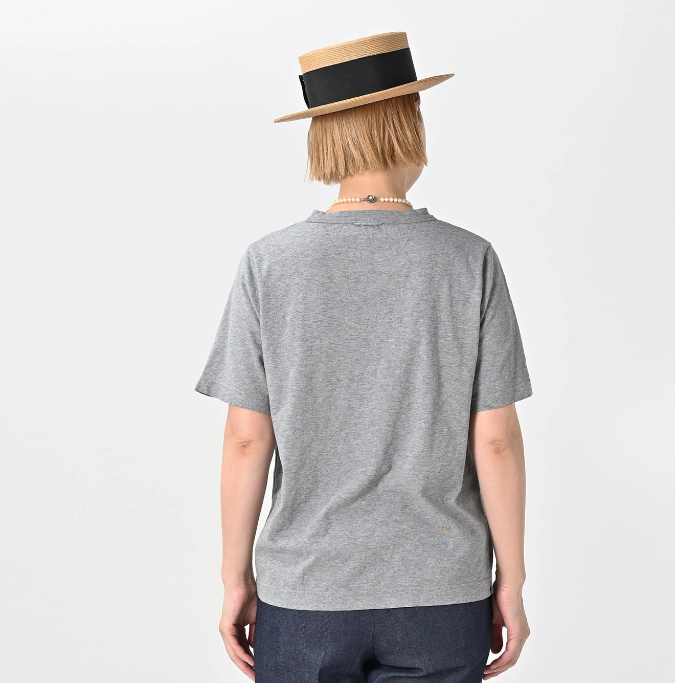 45R(フォーティファイブアール) |天竺の90845星Tシャツ（トップ）