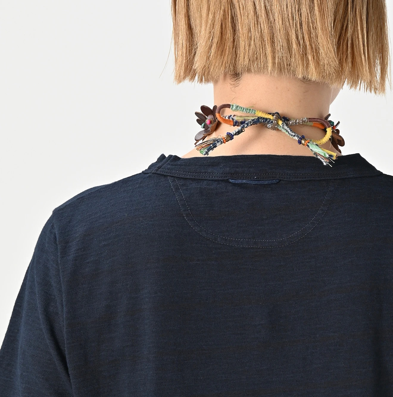 45R(フォーティファイブアール) |天竺の90845星Tシャツ（影色納戸）