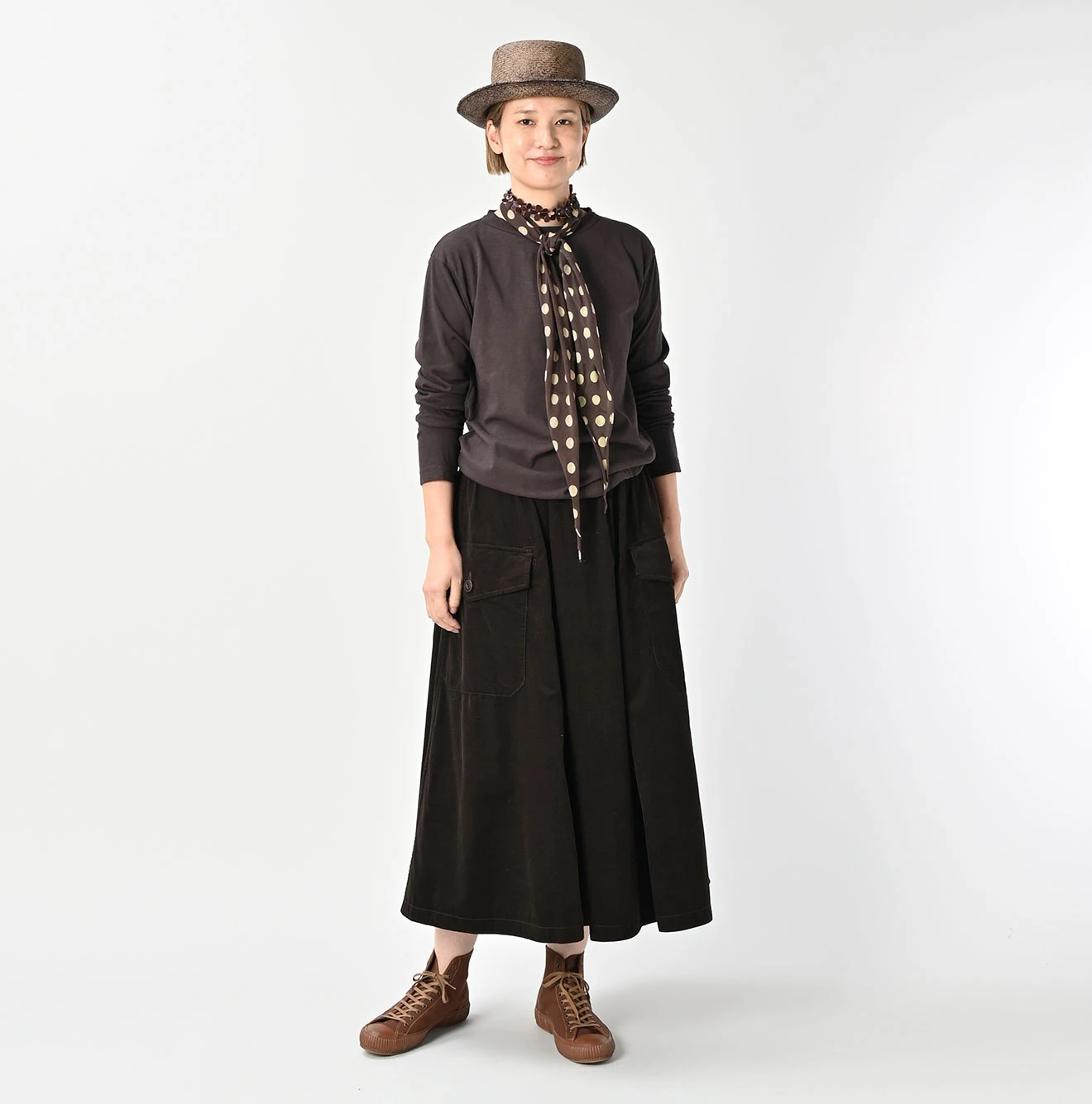 45R(フォーティファイブアール) |天竺の90845星長袖Ｔシャツ