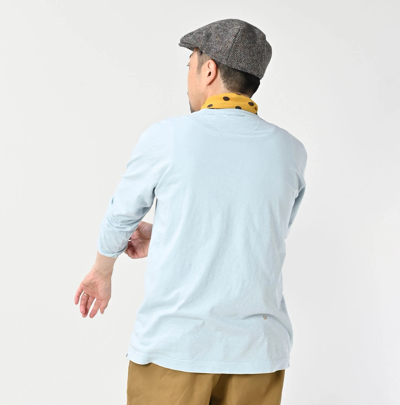 45R(フォーティファイブアール) |天竺の90845星長袖Ｔシャツ