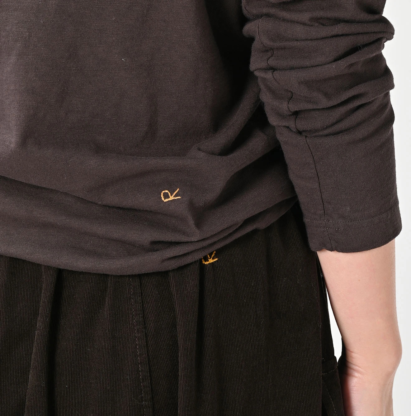 45R(フォーティファイブアール) |天竺の90845星長袖Ｔシャツ