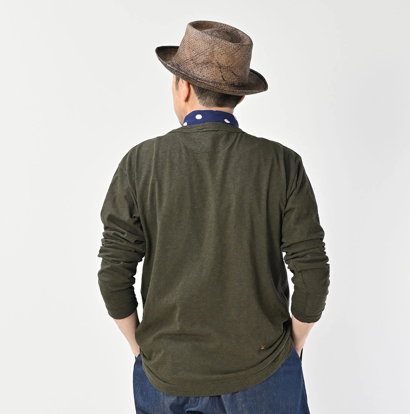 45R（フォーティファイブアール）| 天竺の90845星長袖Tシャツ（トップ） Long Sleeve | 公式サイト・オンラインストア