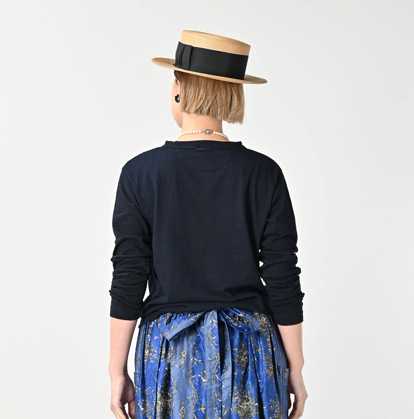45R（フォーティファイブアール）| 天竺の90845星長袖Tシャツ