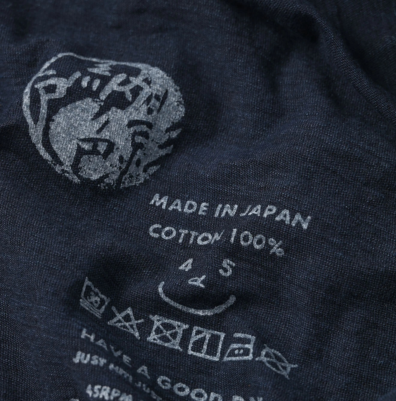 45R（フォーティファイブアール）| 天竺の90845星長袖Tシャツ