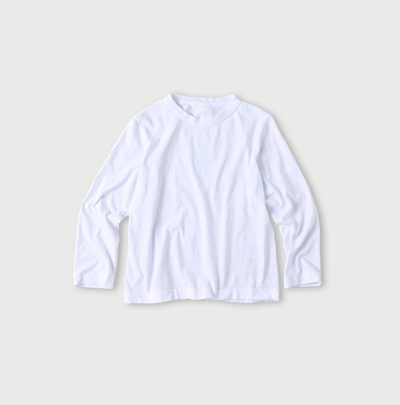 45R（フォーティファイブアール）| 天竺の四角Tシャツ Long Sleeve