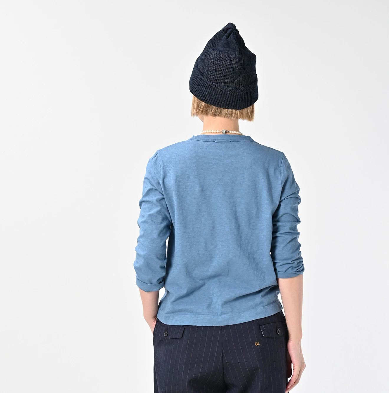 45R（フォーティファイブアール）| 天竺の四角Tシャツ Long Sleeve