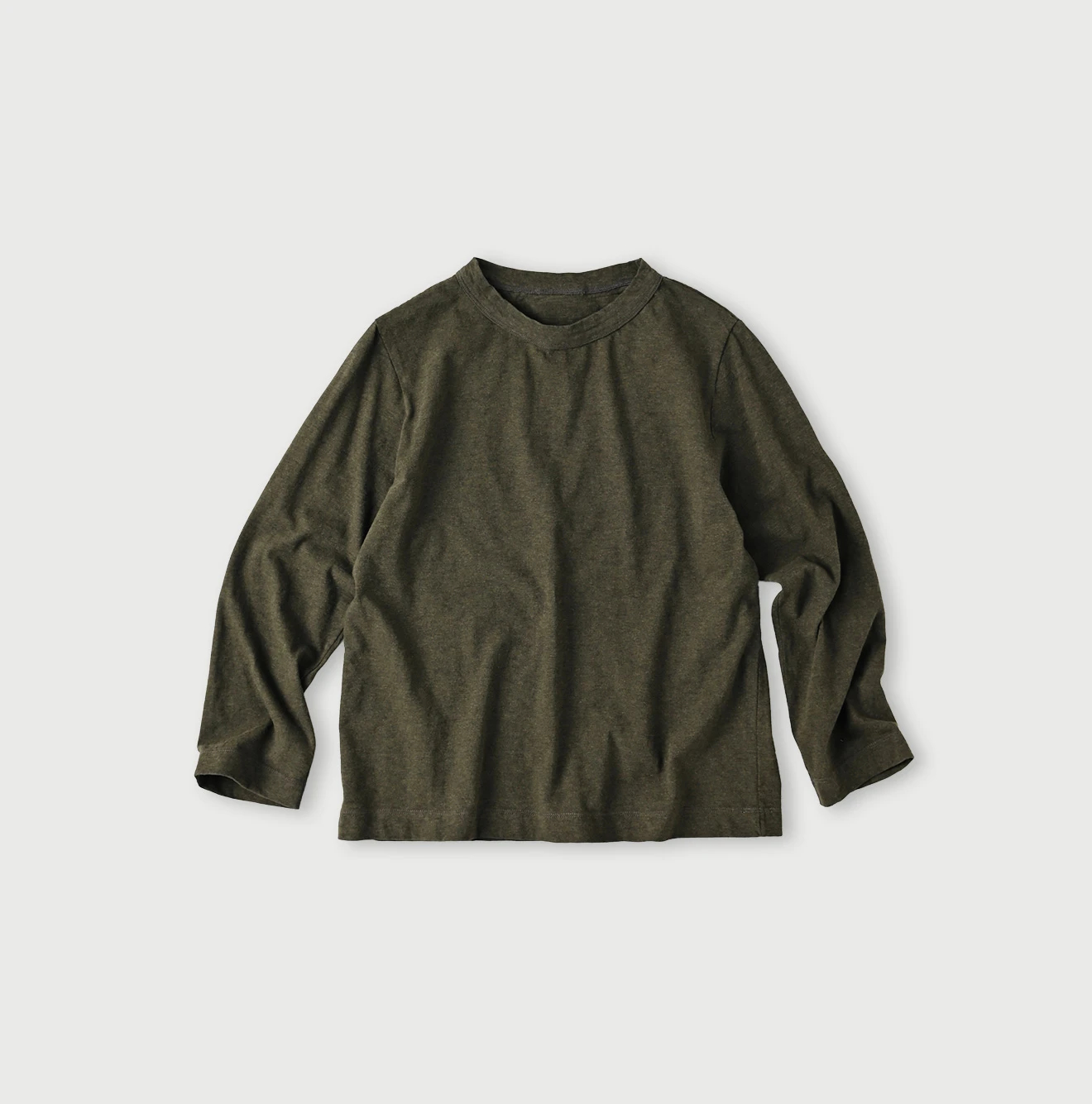 45rpm 45r 45R長袖　天竺　Tシャツ 45R（フォーティファイブアール）| 天竺の四角Tシャツ（トップ） Long