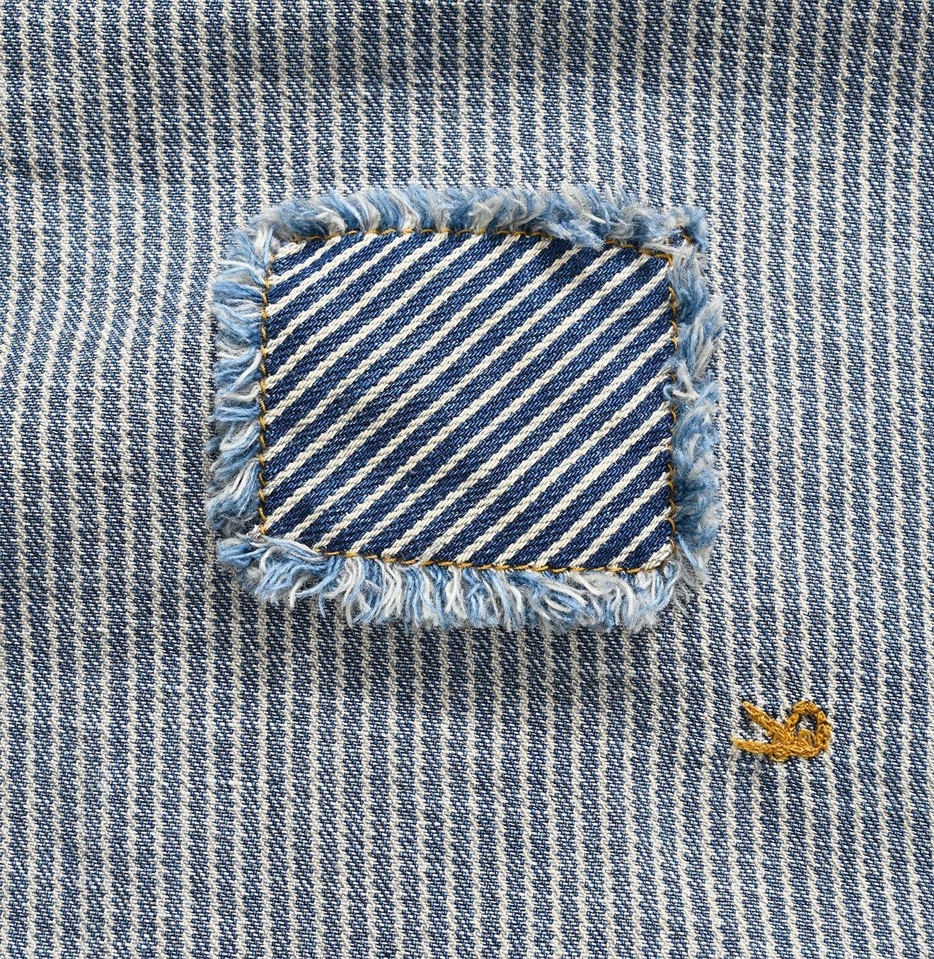 45R(フォーティファイブアール) |シャツデニムの908イースタンシャツ（重）