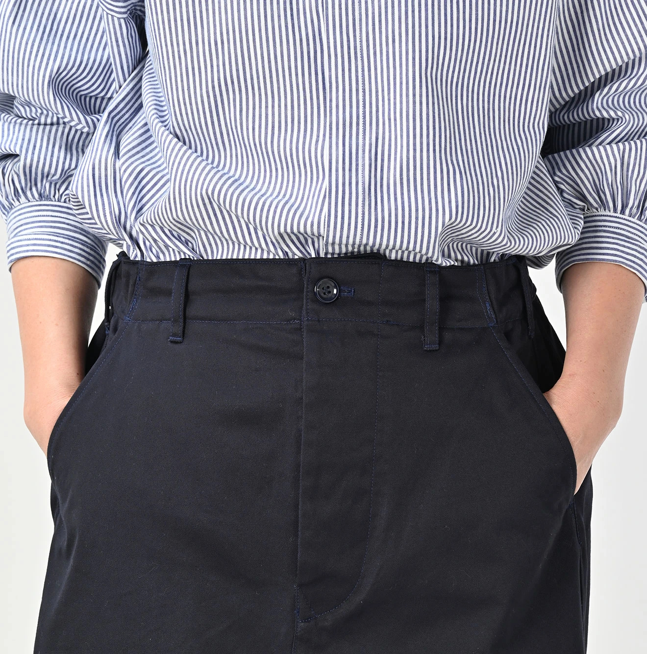 45R(フォーティファイブアール) |双糸チノのチーゴスカート