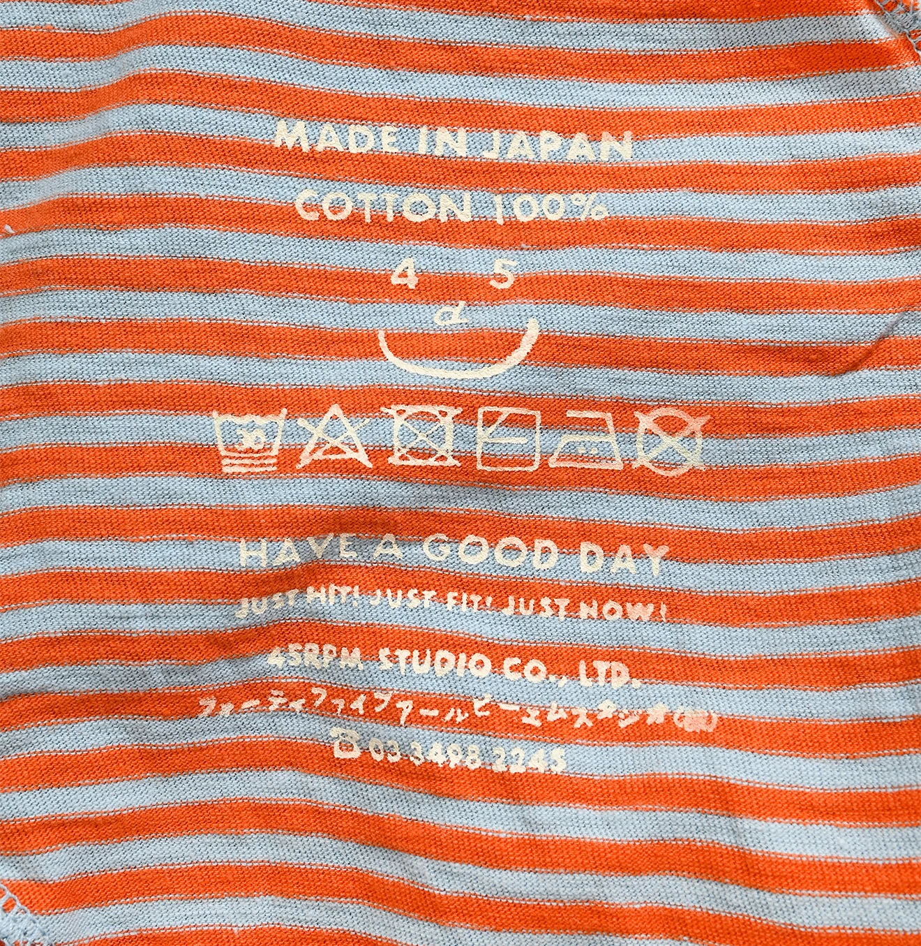 45R(フォーティファイブアール) |縞天竺のドレス