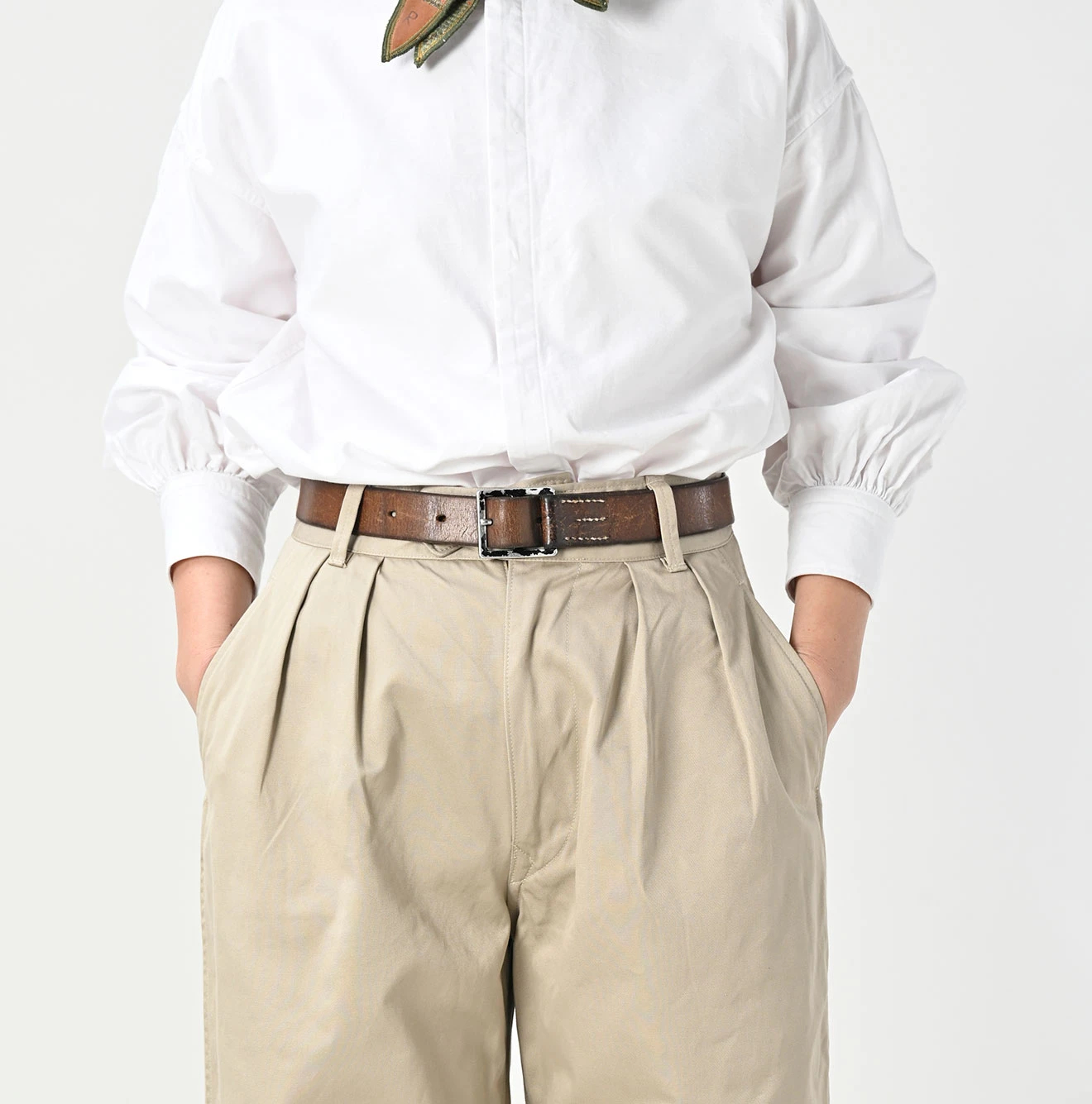 45R(フォーティファイブアール) |双糸チノのシャルロットバギー