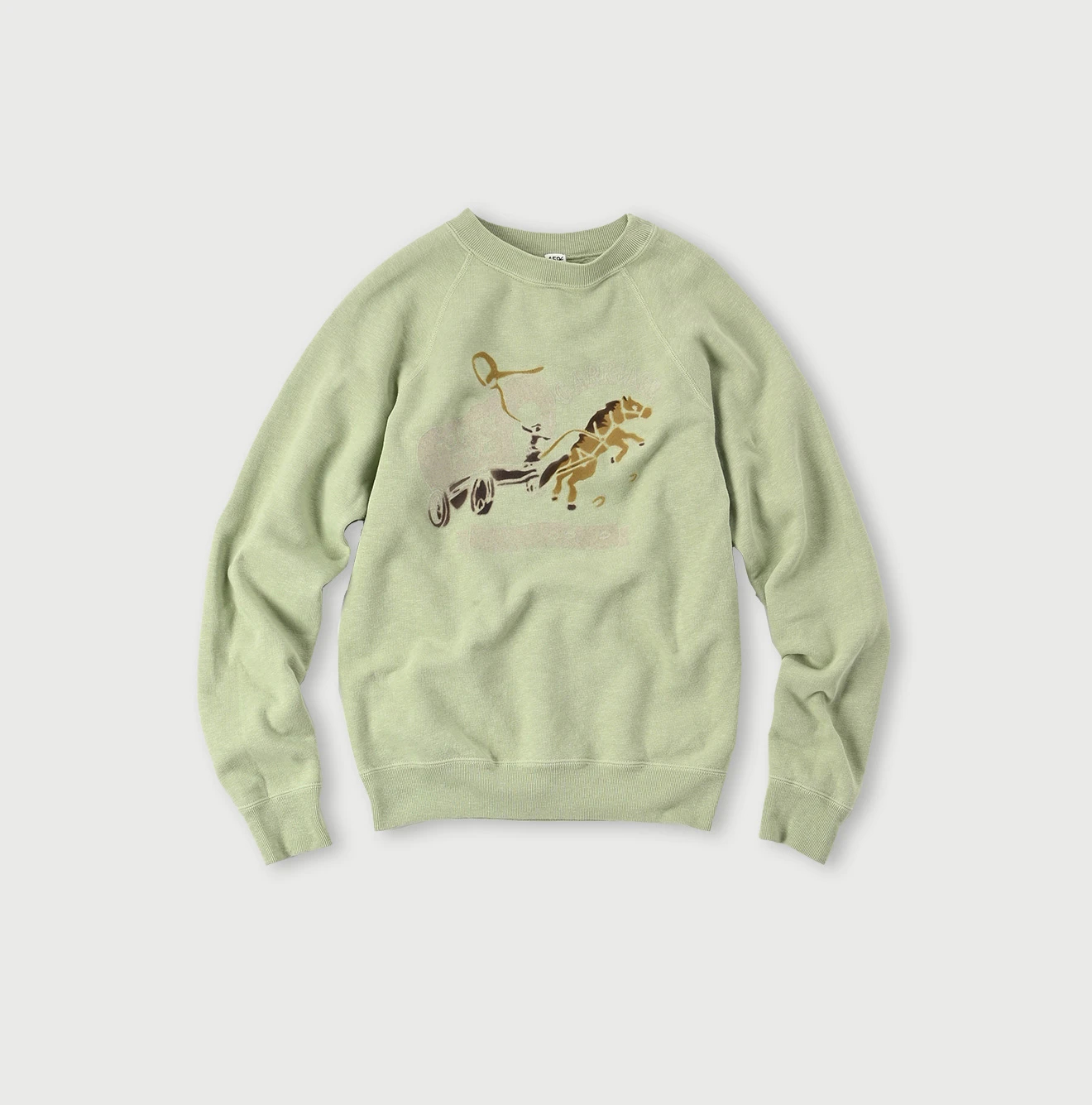 45R(フォーティファイブアール) |幌馬車プリントの908スウェット