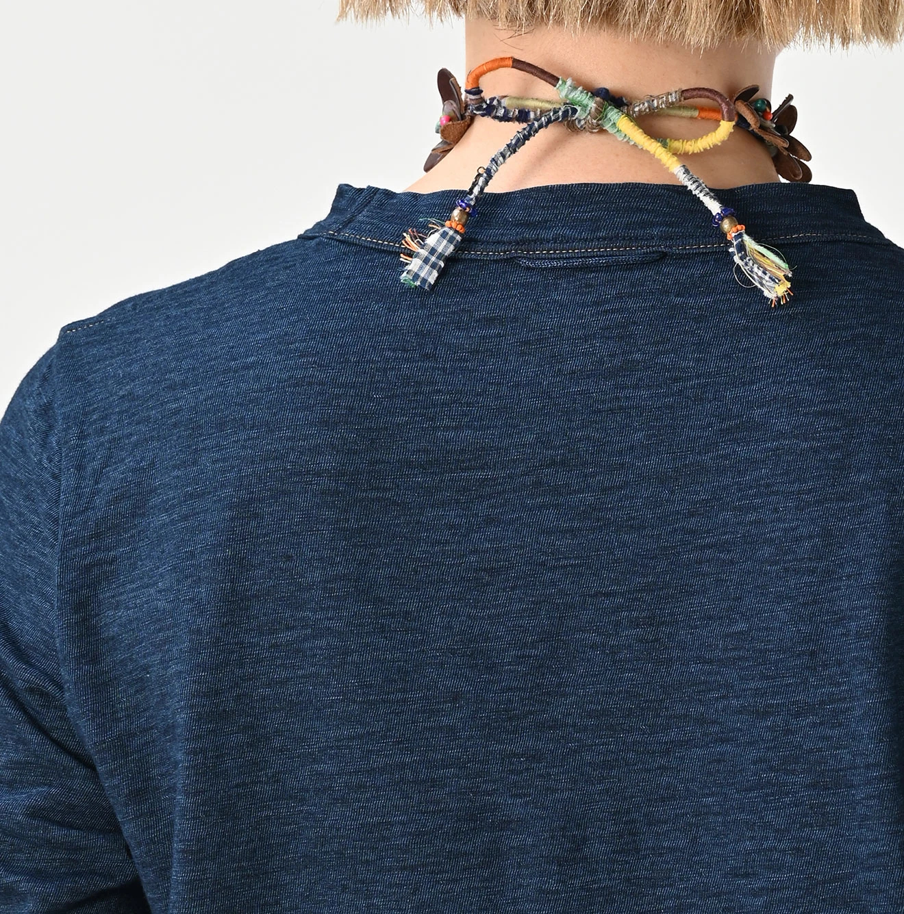 45R(フォーティファイブアール) |天竺の四角Tシャツ（インディゴ濃）