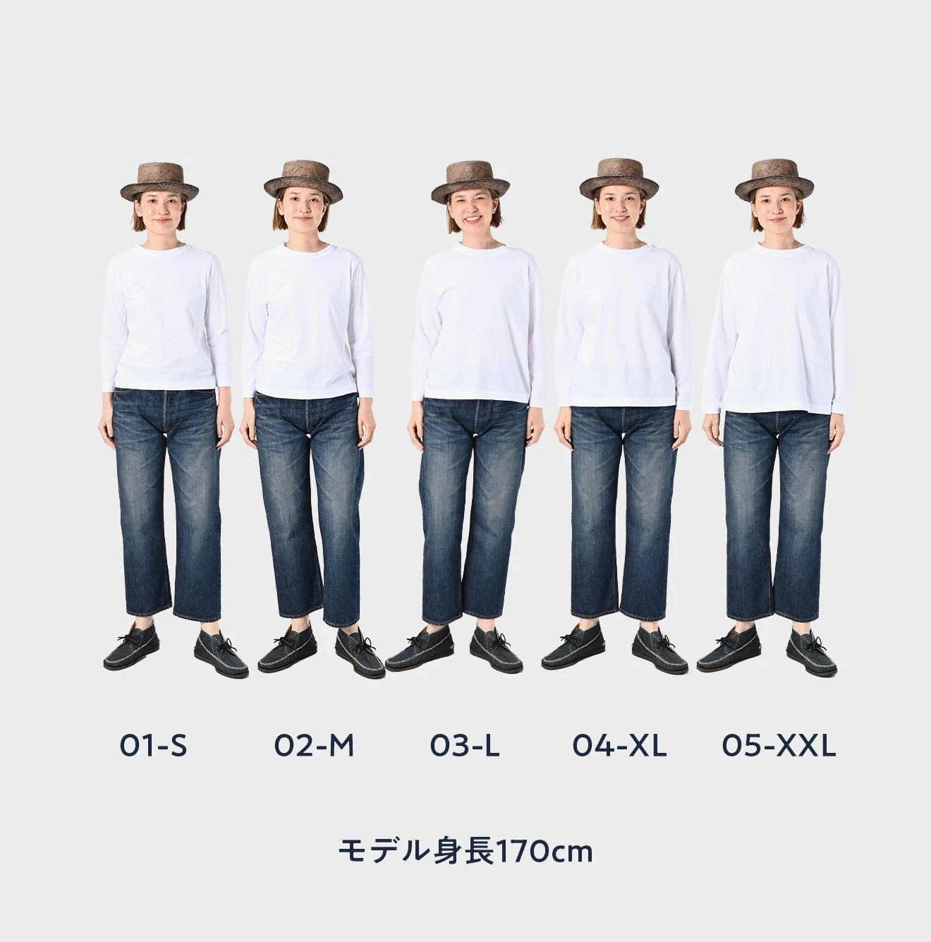 45R(フォーティファイブアール) |天竺の四角Tシャツ（インディゴ濃）