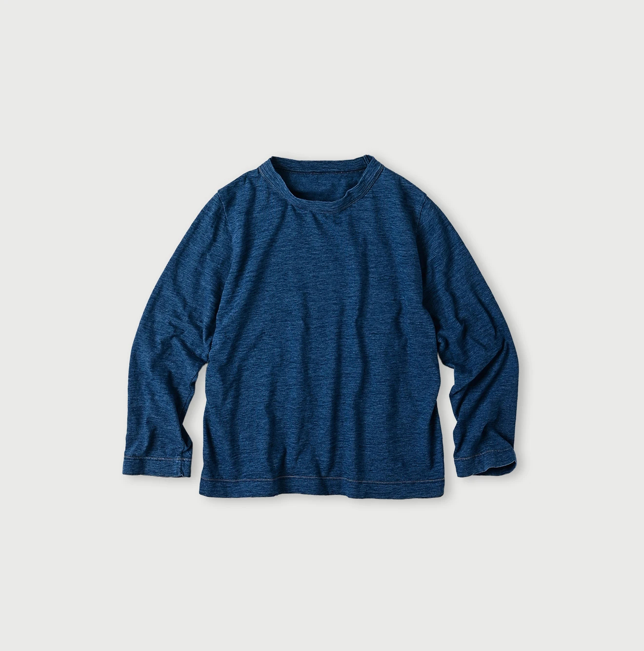 45R（フォーティファイブアール）| 天竺の四角Tシャツ（インディゴ重