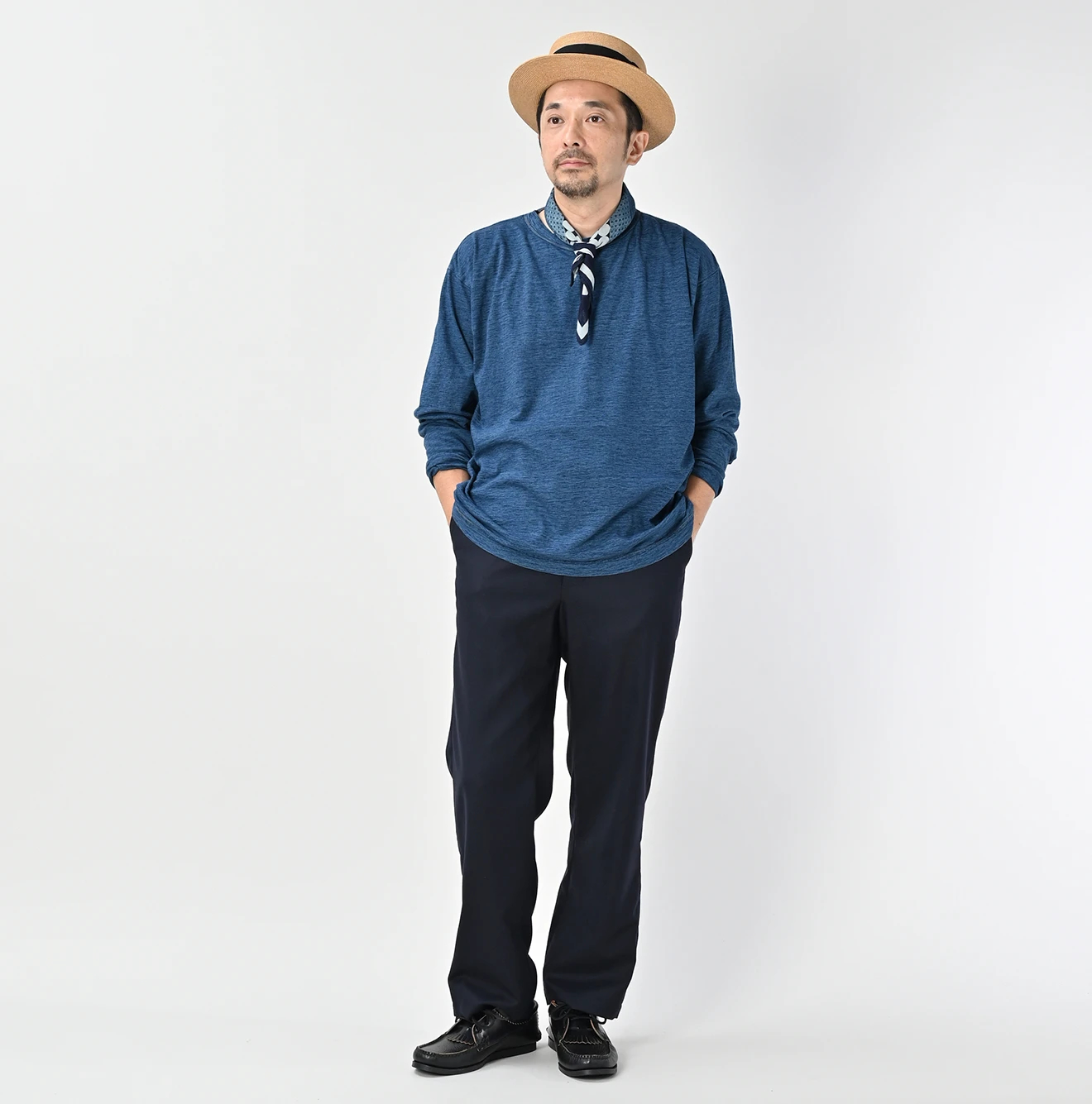 45R（フォーティファイブアール）| 天竺の908長袖オーシャンTシャツ