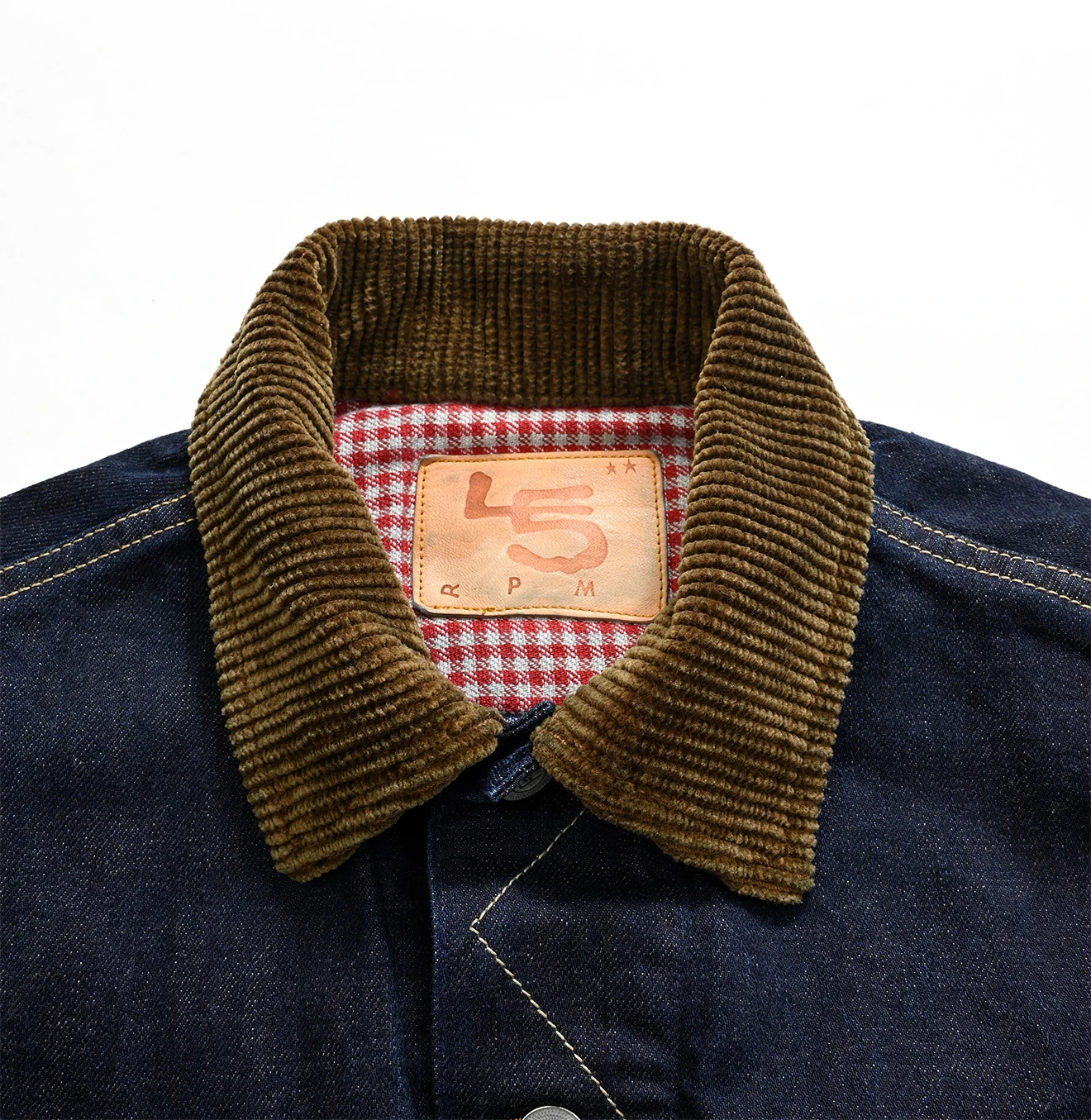 45R(フォーティファイブアール) |ライ麦デニムの908山比古比女ジャン（濃）