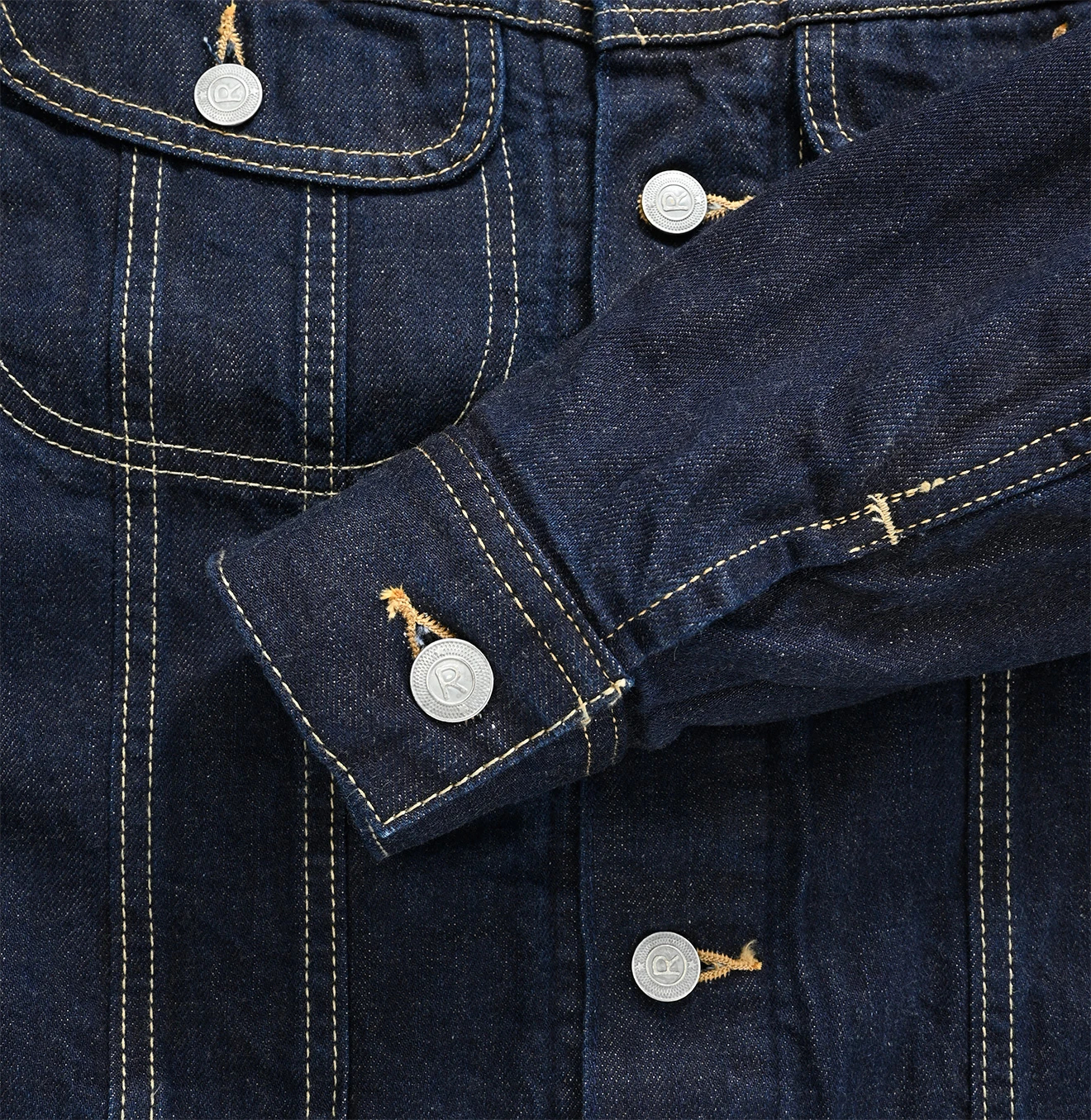 45R(フォーティファイブアール) |ライ麦デニムの908山比古比女ジャン（濃）